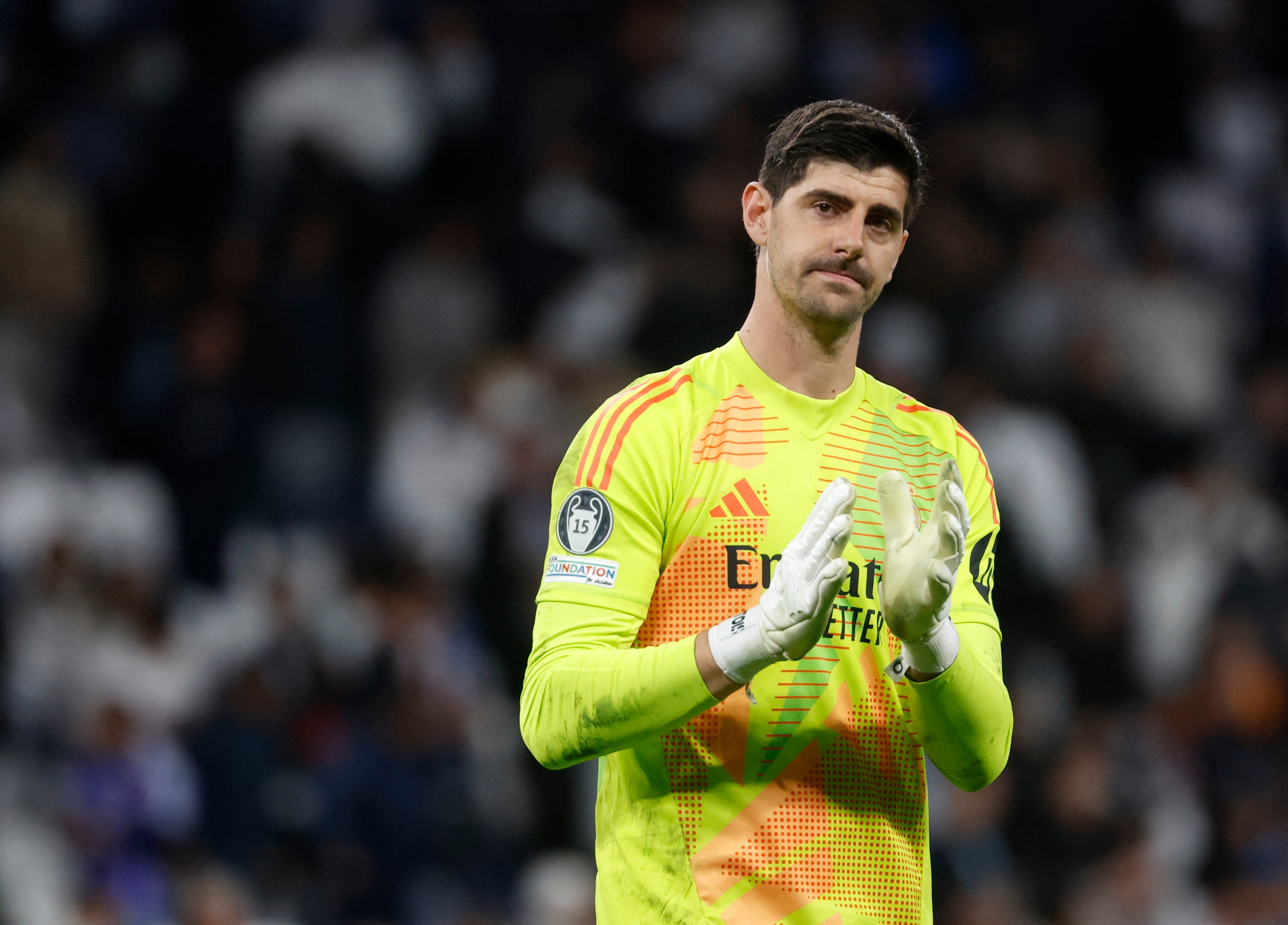 Thibaut Courtois admits Real Madrid lack a ‘natural striker’: ‘We don’t have a Joselu’