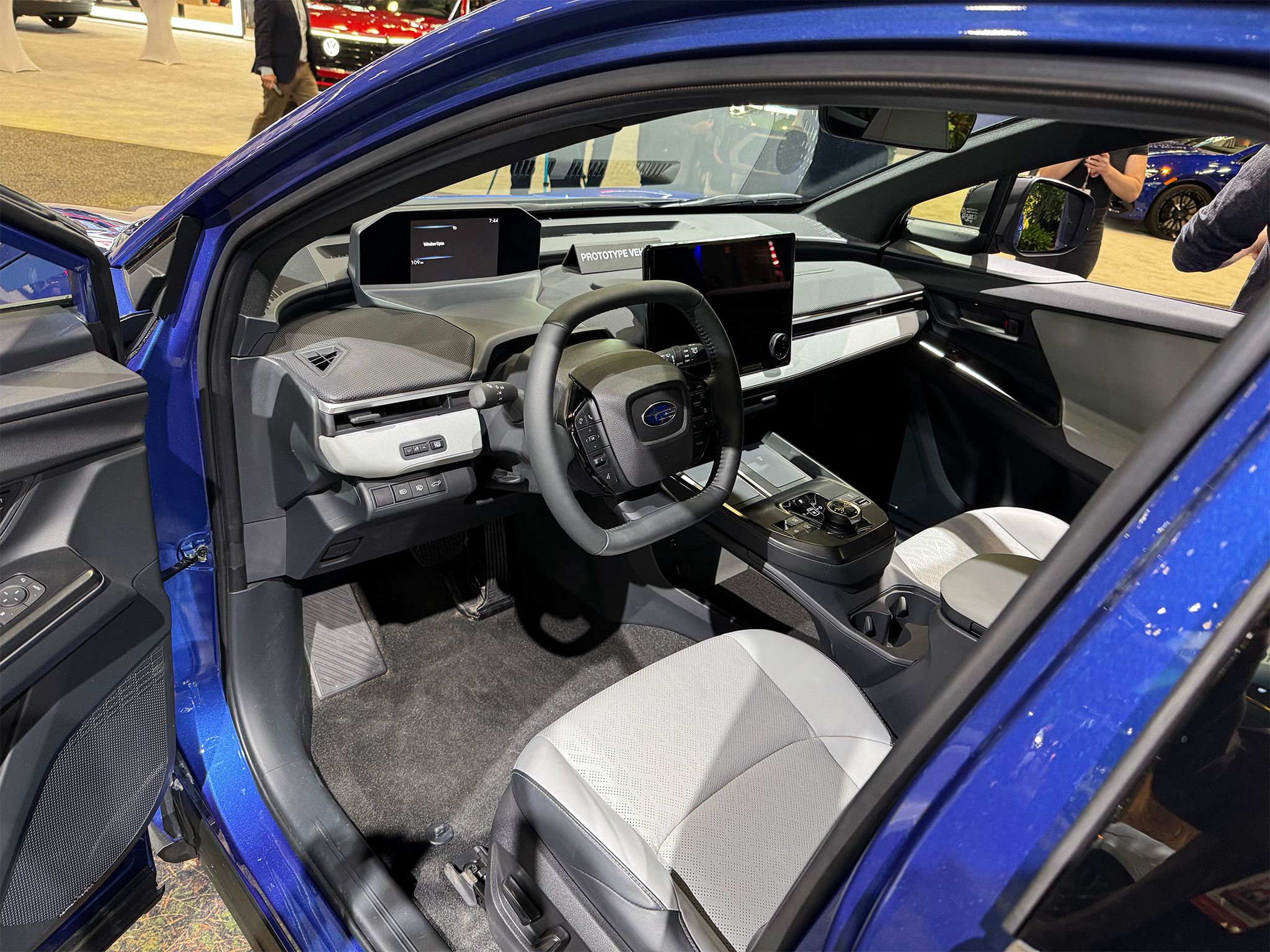 The Trailseeker uses the same dash architecture as the Solterra, including a 14in infotainment screen