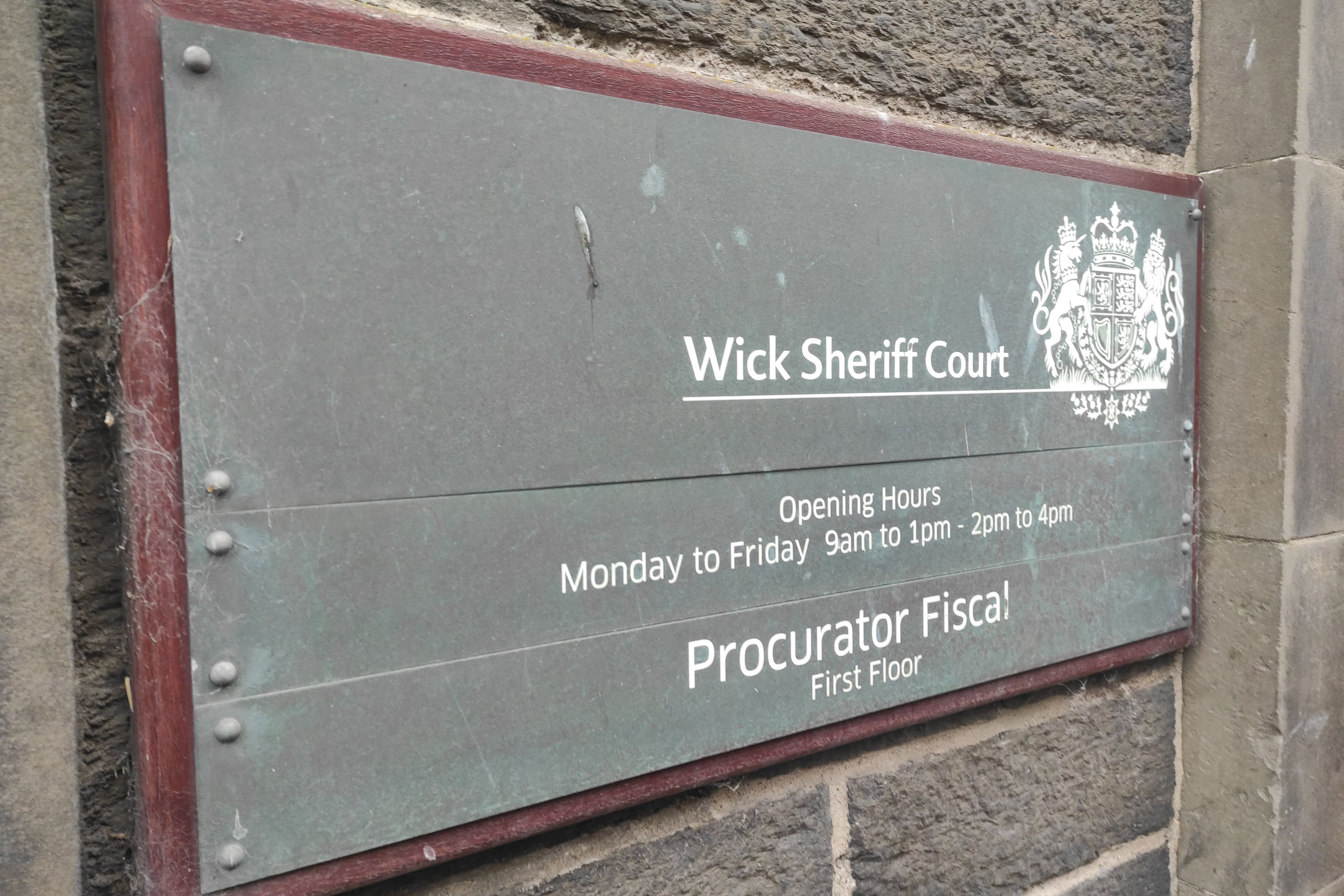 Kevin Booth, 65, is on trial at Wick Sheriff Court (Nick Forbes/PA)