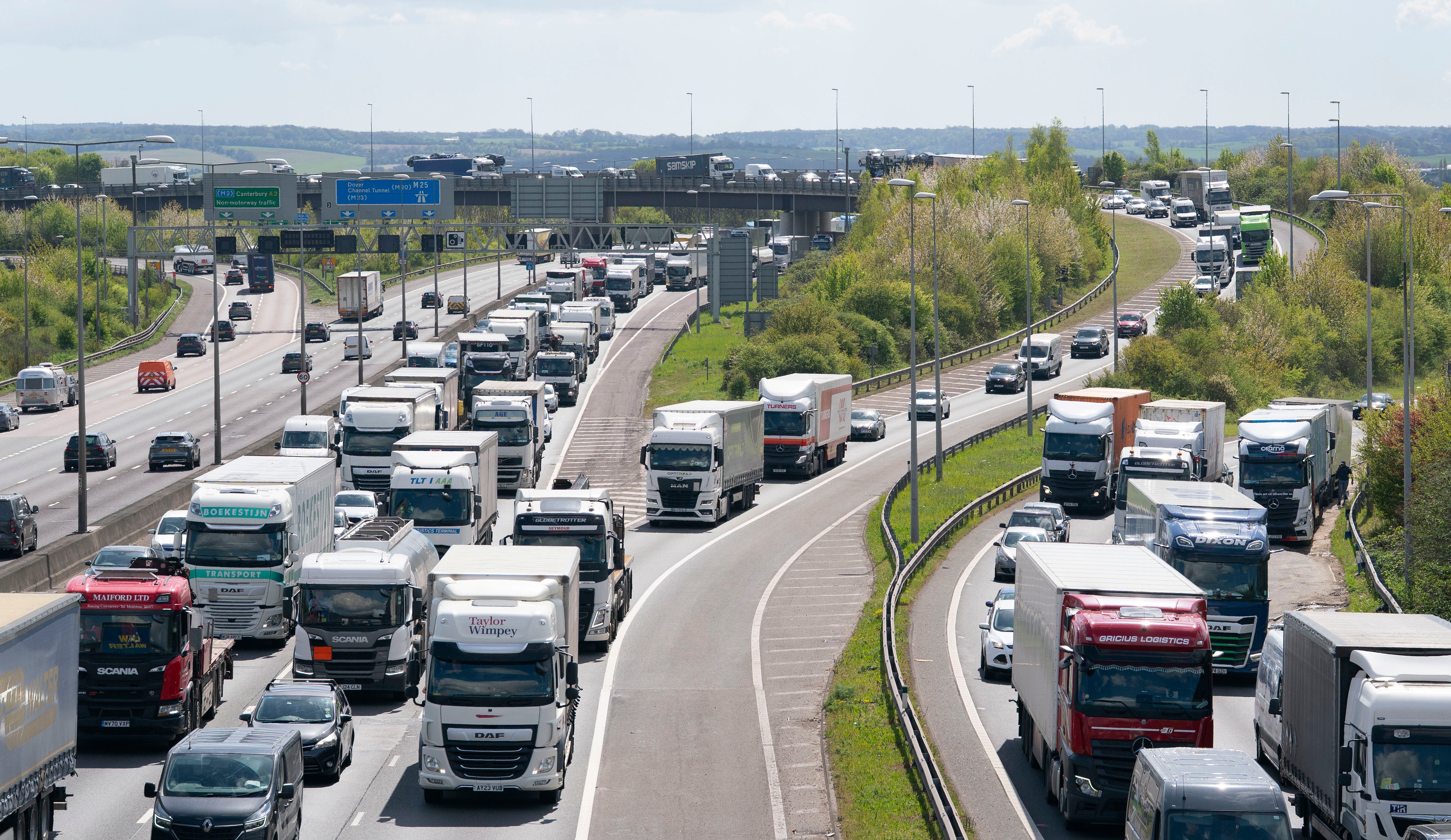 Traffic news live: Easter travellers warned of train chaos and airport strikes with 19 million to hit UK roads