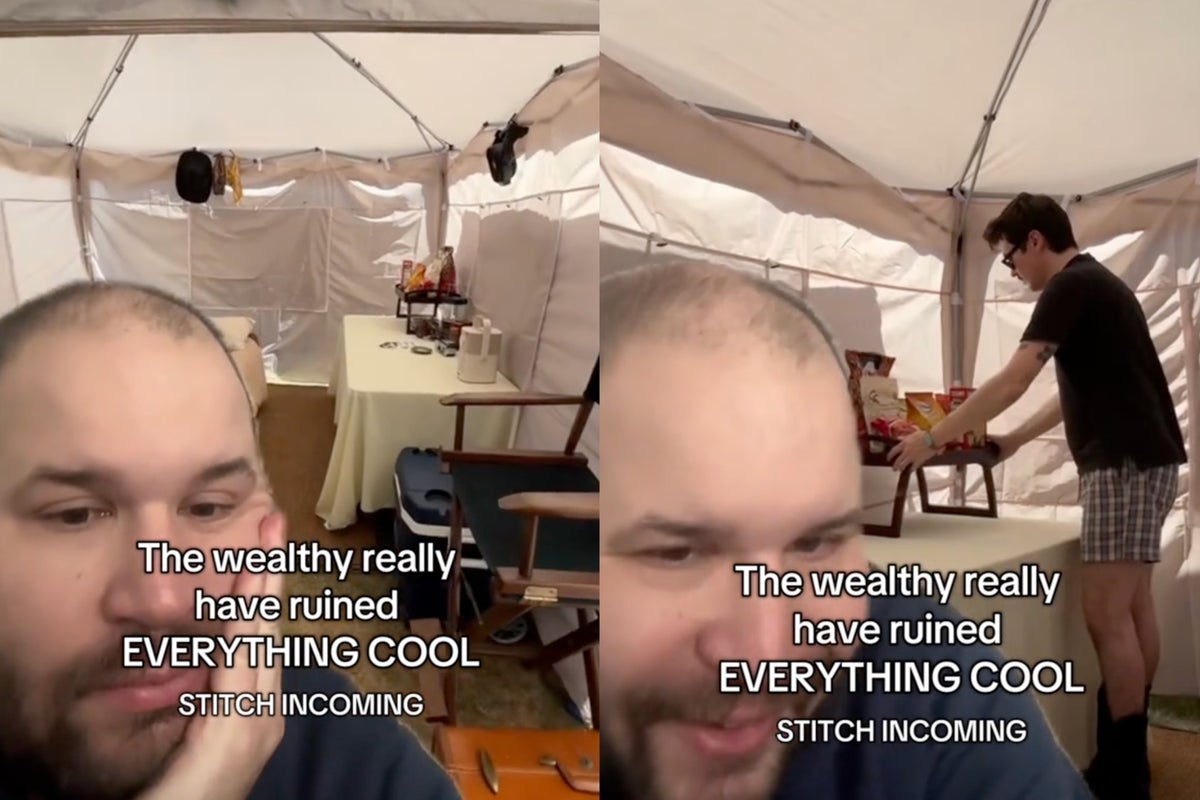 ‘The wealthy are ruining everything’: Coachella festivalgoers slammed over extravagant camping setups