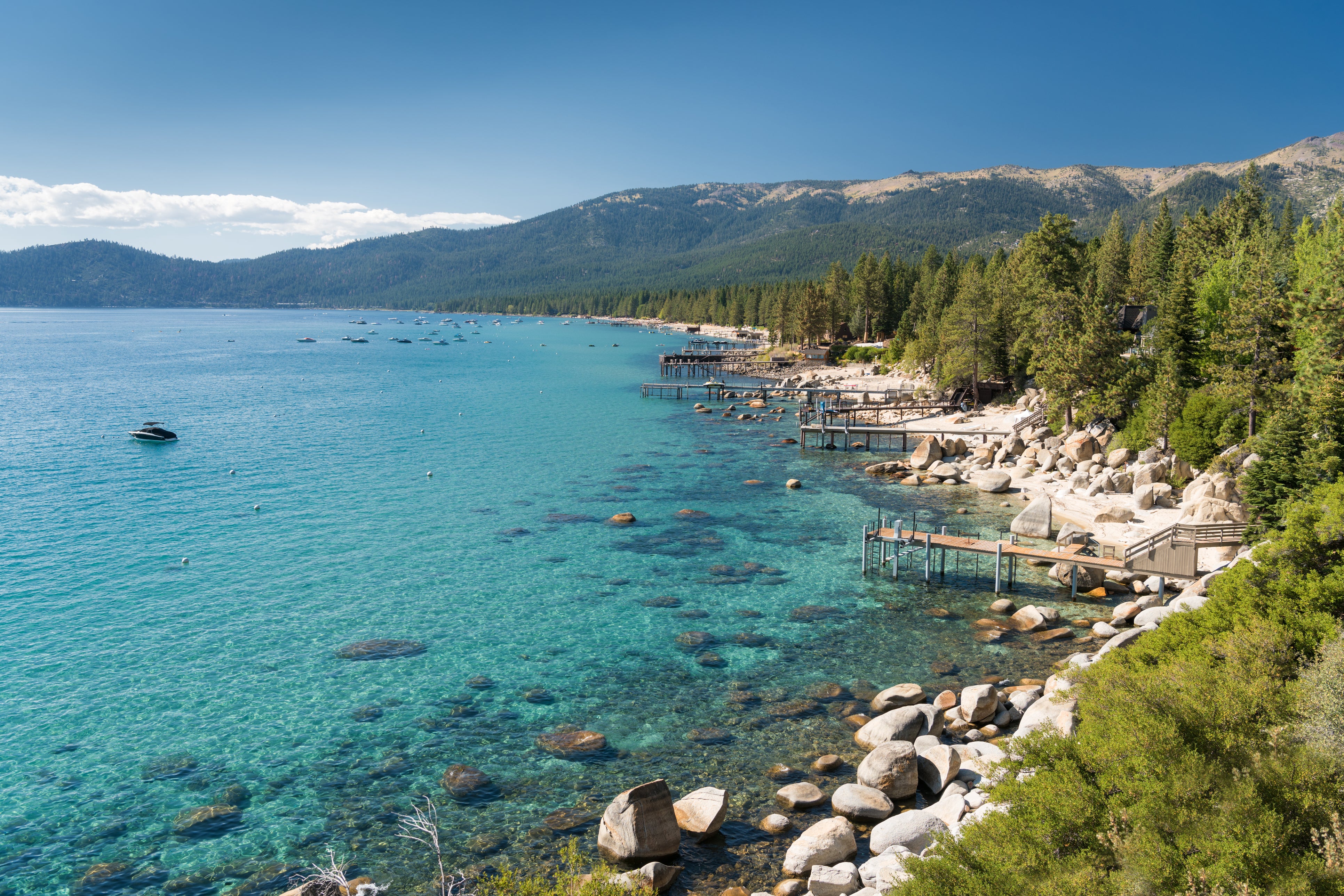 Zuckerberg owns two estates nestled in the brush of Lake Tahoe and again, shrouded by immense secrecy