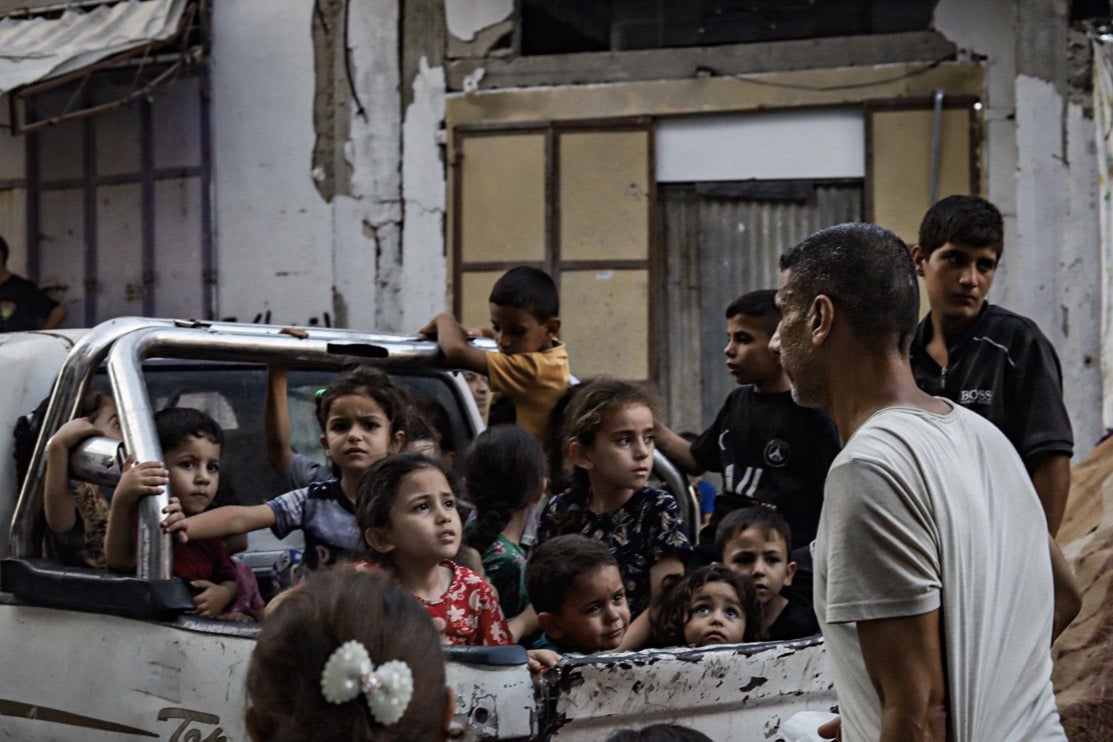 A photograph taken in Gaza by Fatima Hassouna