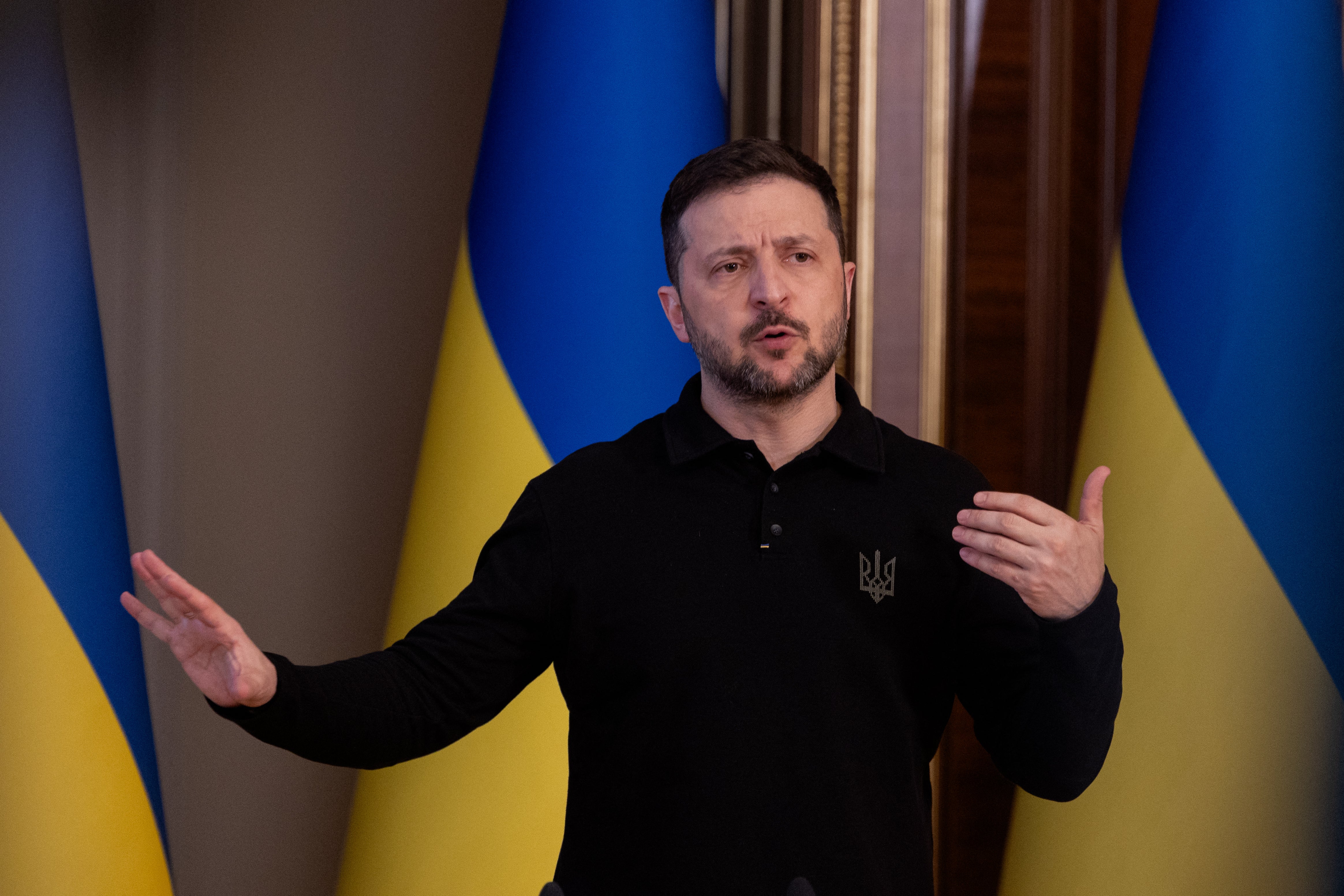 Volodymyr Zelensky says Ukraine will keep the peace