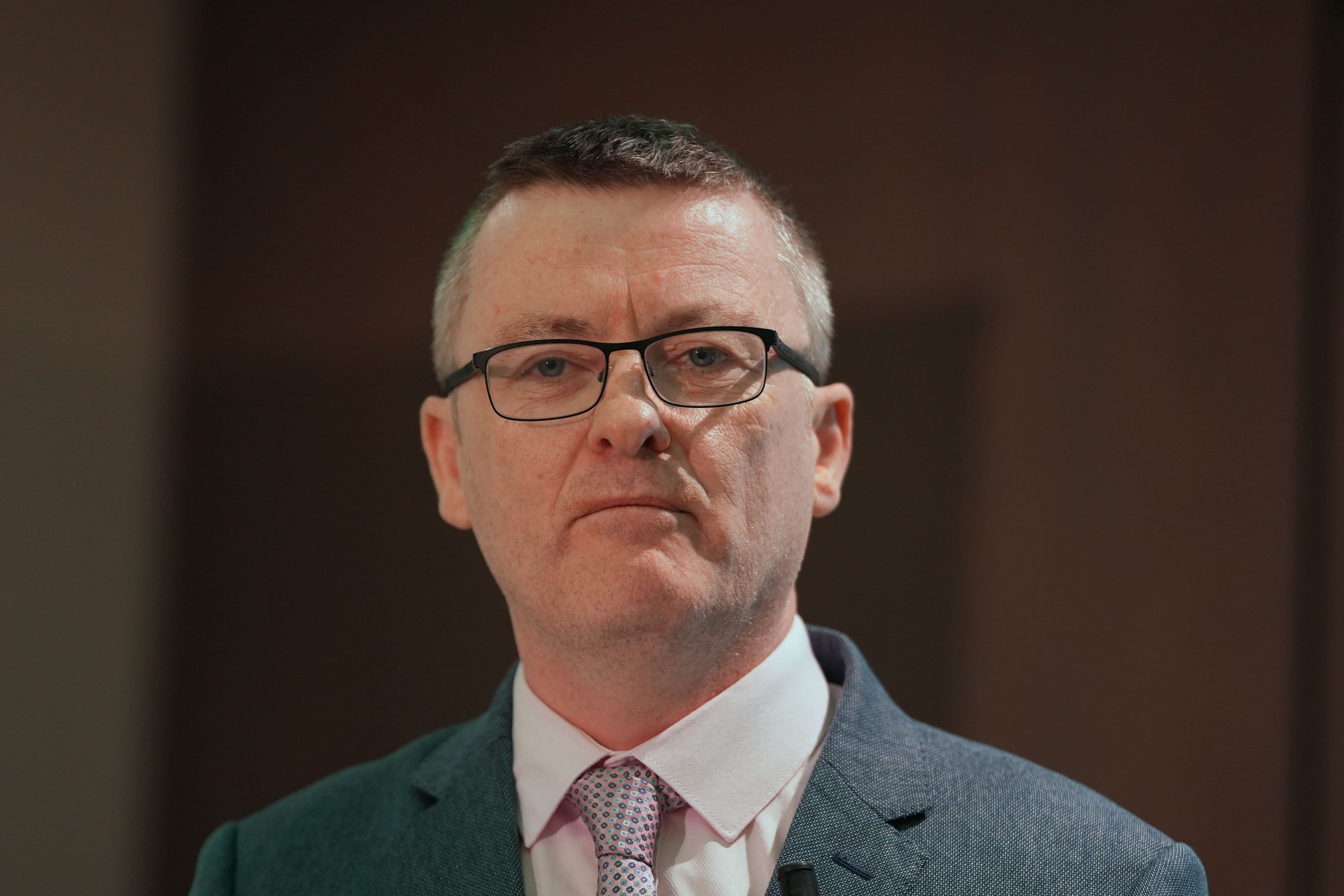 Sinn Fein’s health spokesman David Cullinane apologised ‘for the hurt and offence I have caused to the trans community’ (PA)