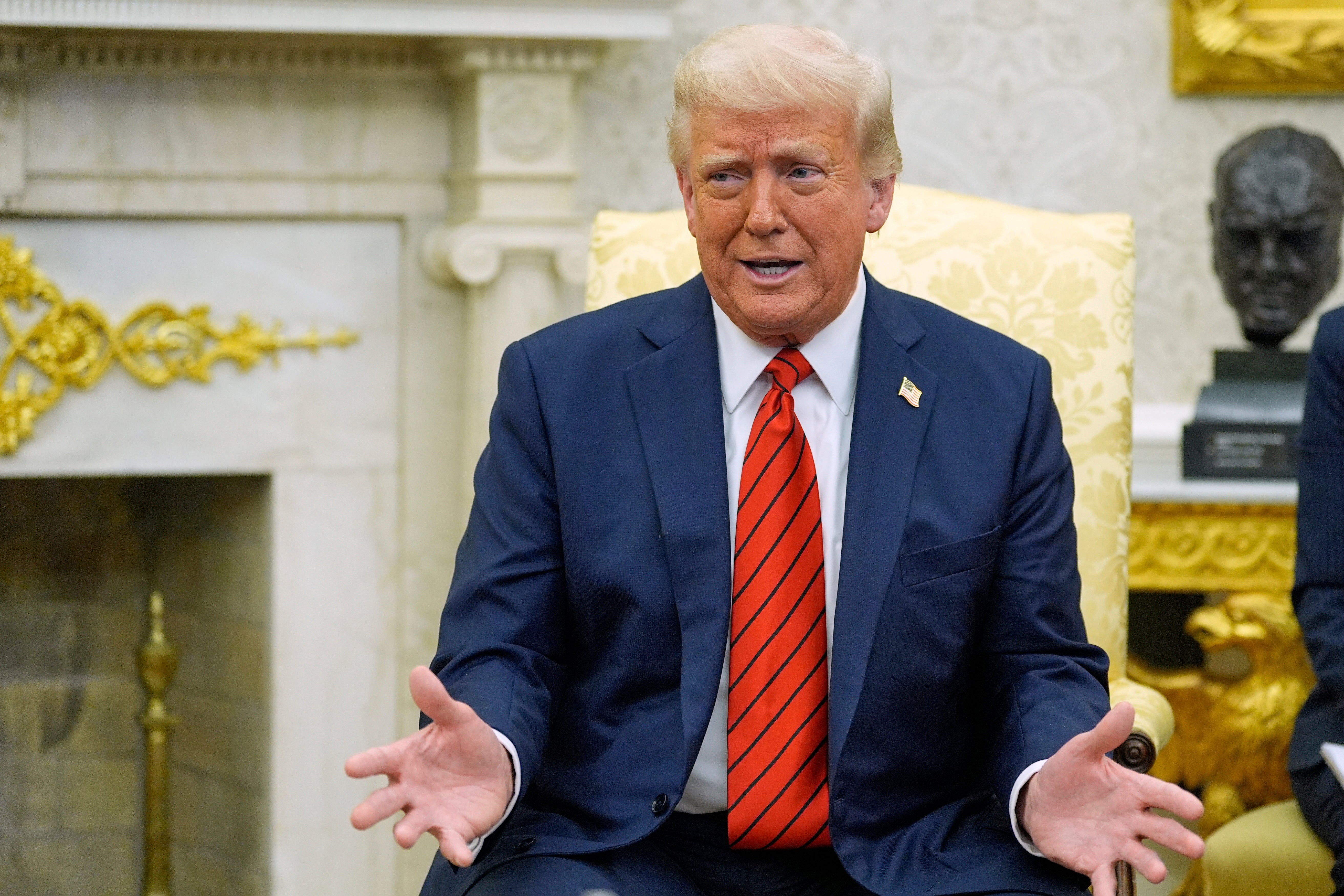 Donald Trump suggested while in the Oval Office that Jimmy Carter died a happy man knowing that Joe Biden was a worse president than he was.