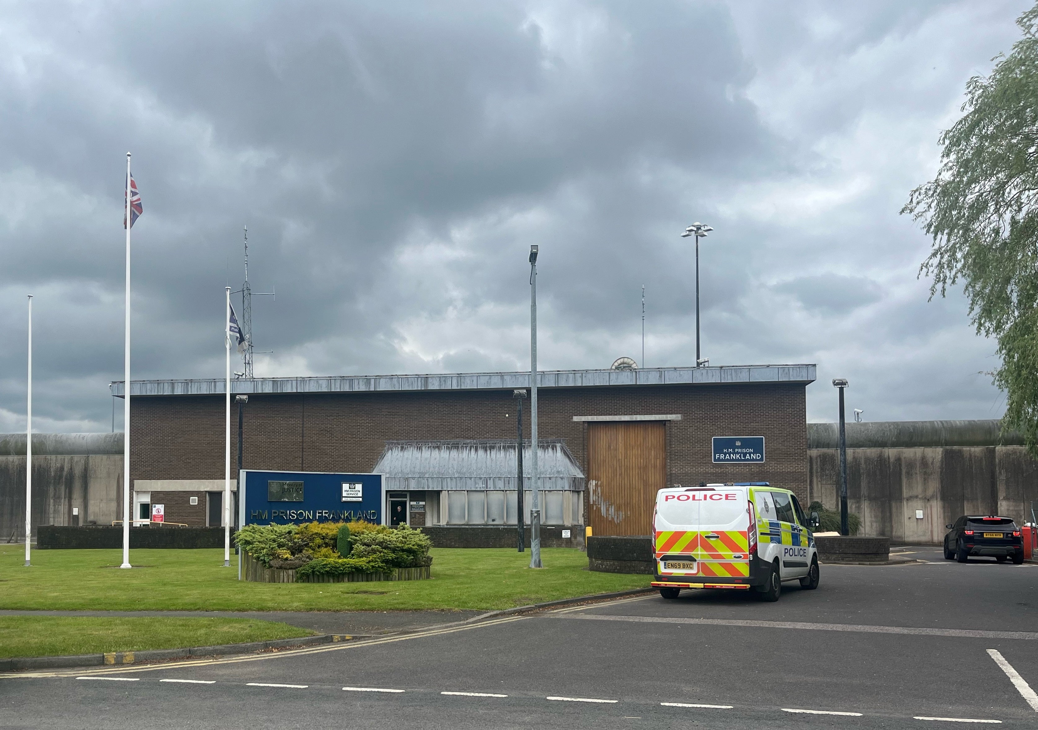 A view of HMP Frankland in Durham (Tom Wilkinson/PA)