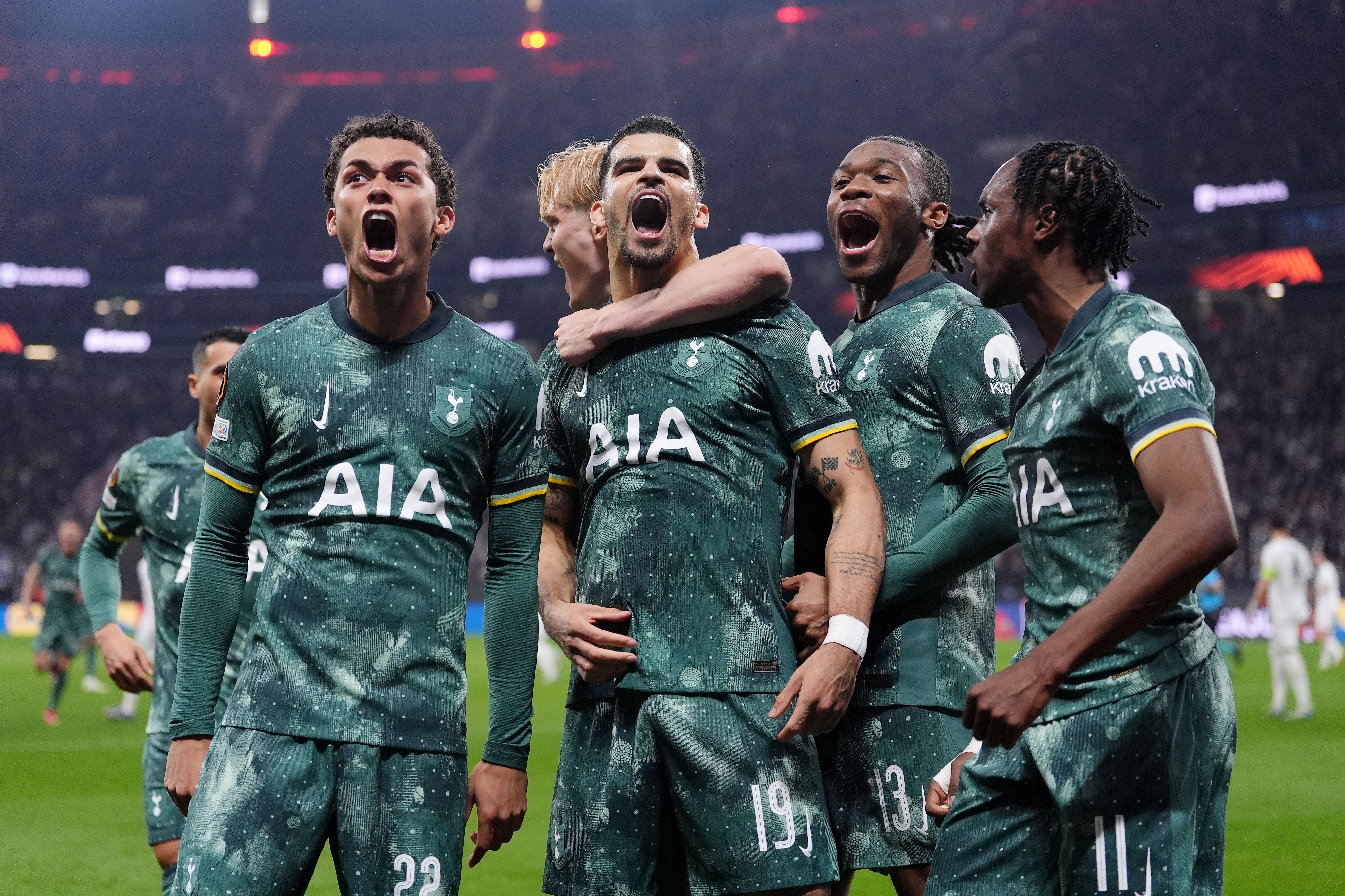 Composed Dominic Solanke penalty fires Tottenham into Europa League semi-finals