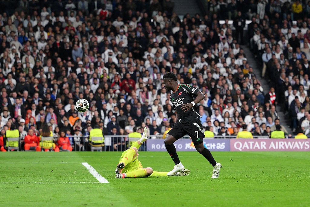 Saka produced the moment of class, responding in style after his penalty miss