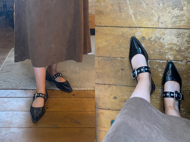 anthropology ballet flats