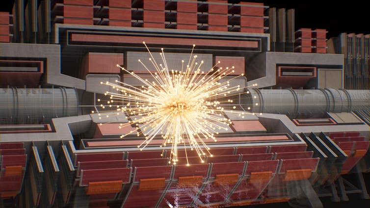 Collisions between high-energy particles may shed light on several unanswered questions of physics