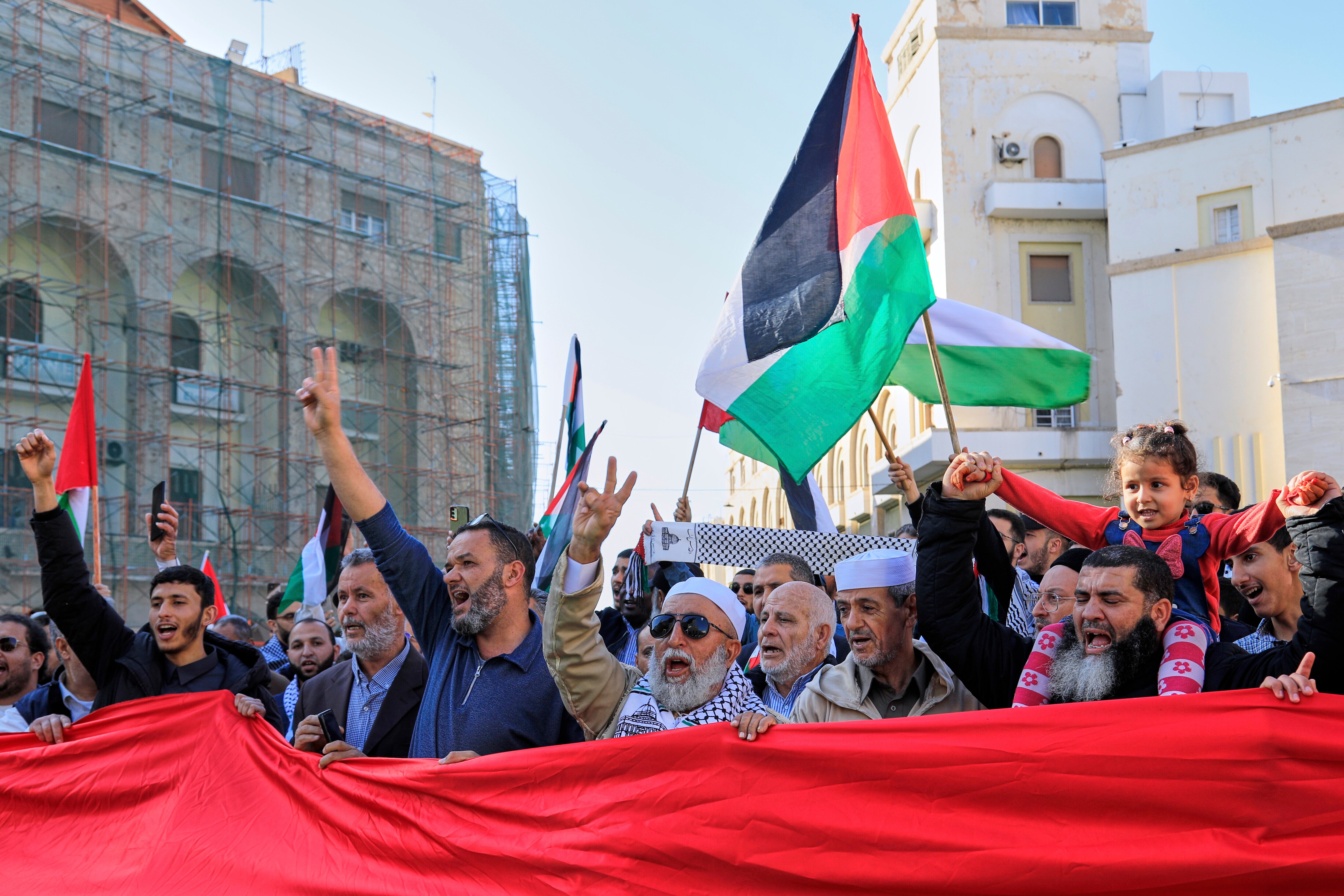 Libya Israel Palestinians