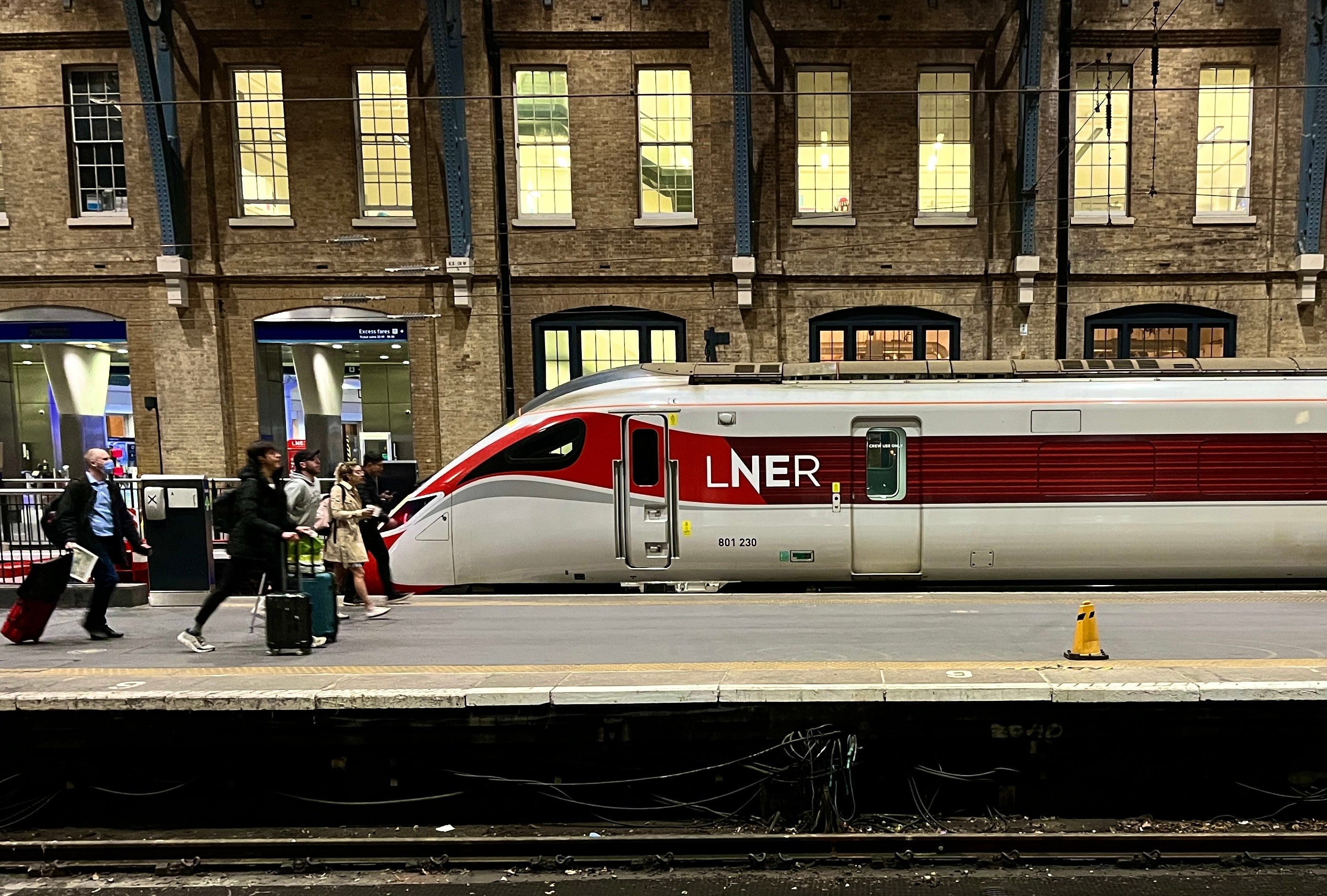 Delayed London to Edinburgh overnight sleeper