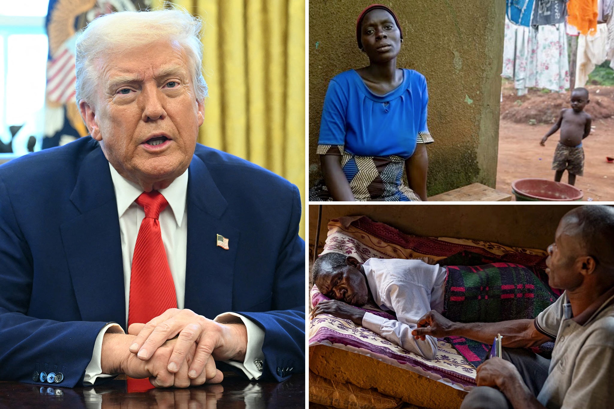 Trump blames Europe as deadly impact of US cuts on Aids pandemic grows