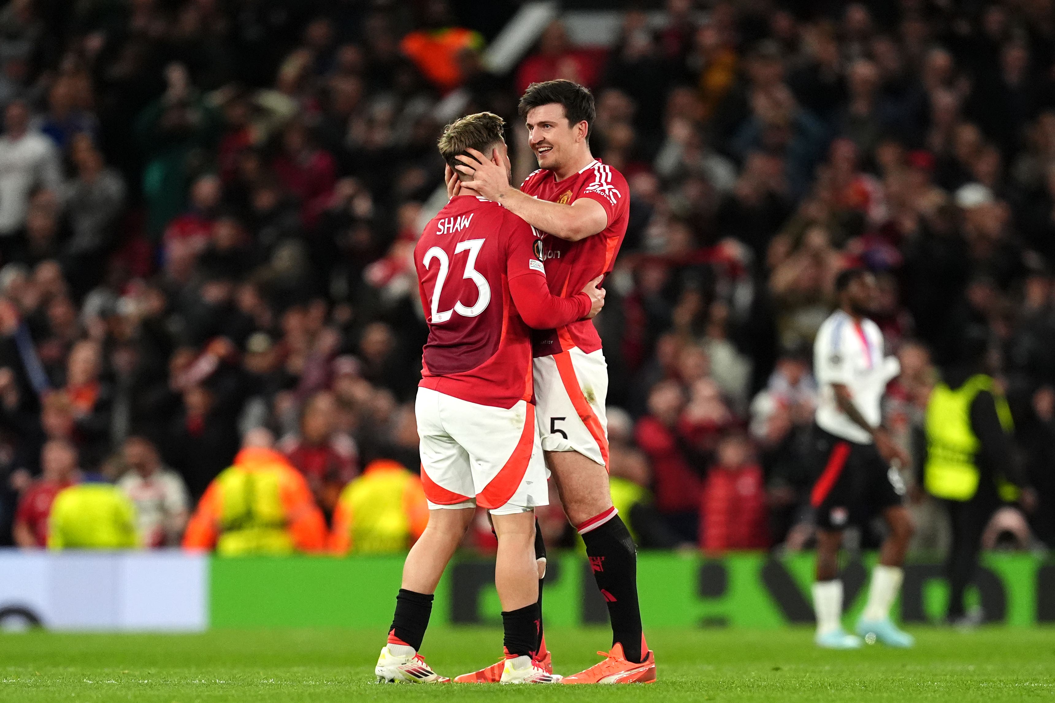 Harry Maguire says Thursday’s dramatic win over Lyon was the “maddest” game of his career