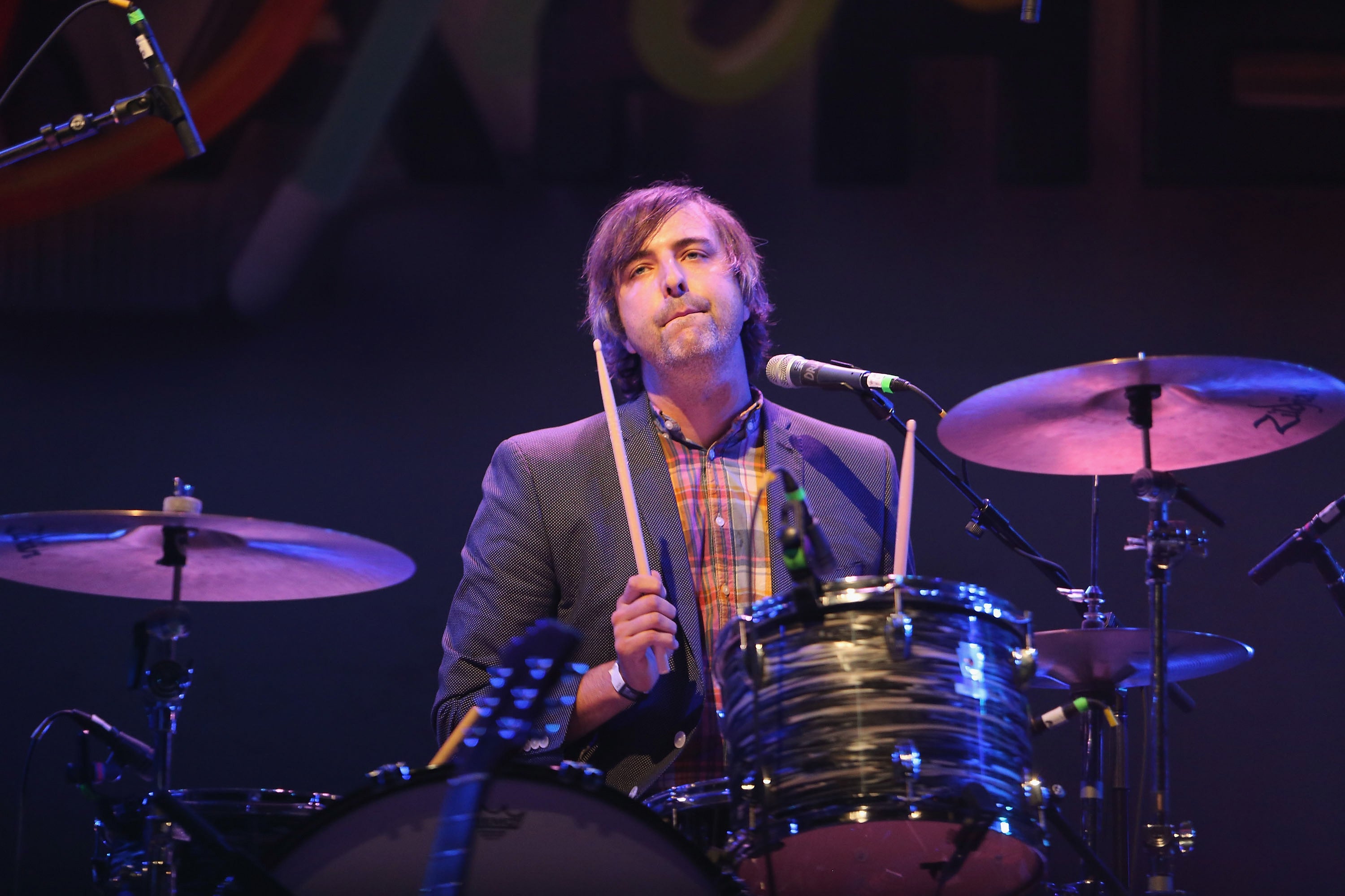 The New Pornographers have severed all ties with their former drummer Joe Seiders (pictured) following his arrest.