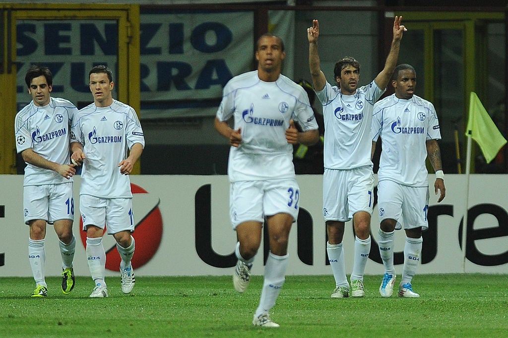 Real Madrid icon Raul once donned the famous blue and white of Schalke during the club's glory days