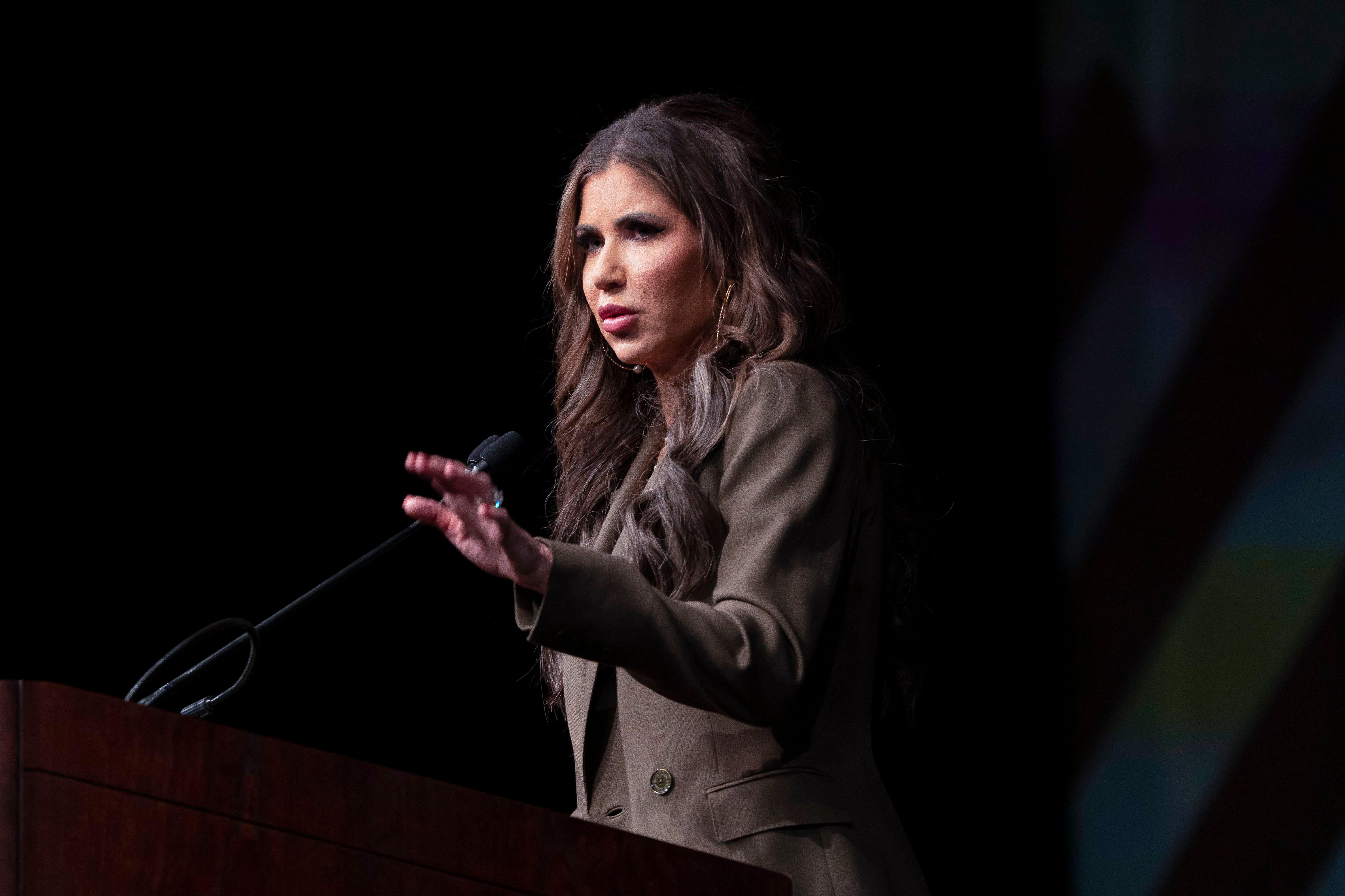 Some aides to the president have become worried about Lewandowski’s significant role at the department run by Noem