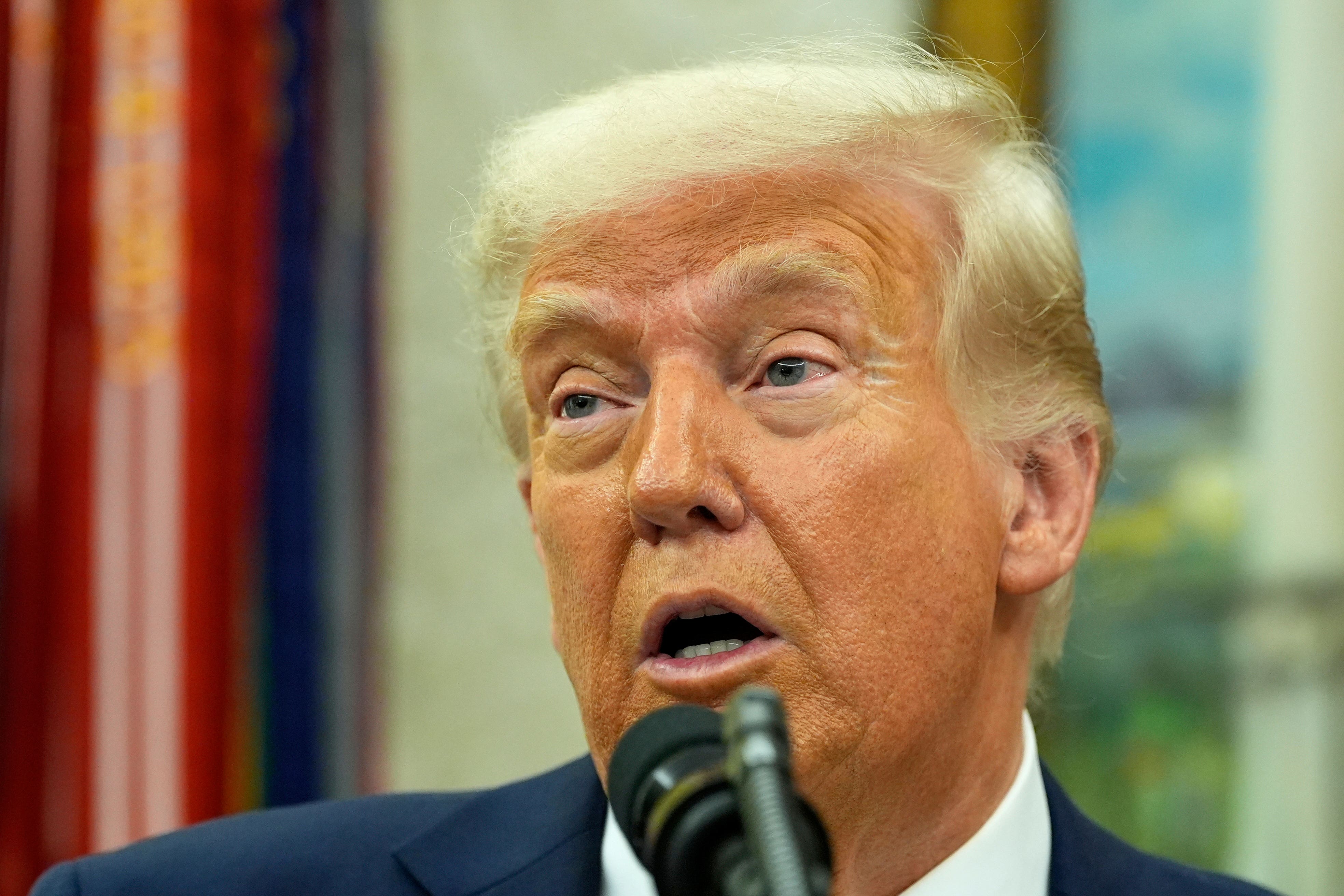 US President Donald Trump spoke to Sir Keir Starmer on Friday (Alex Brandon/AP)