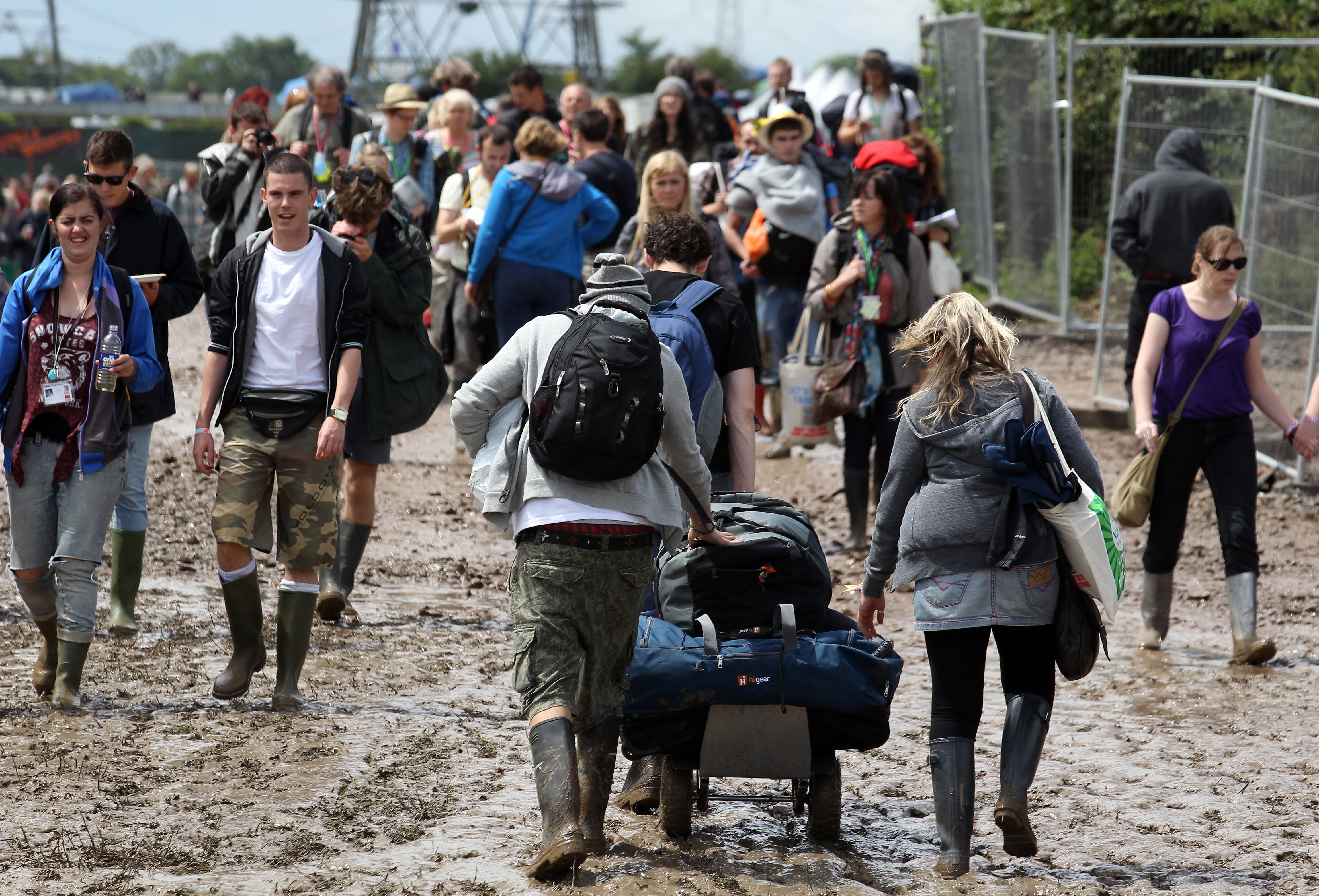 Glastonbury festivalgoers embrace its grit and grime. They call it ‘character-building’