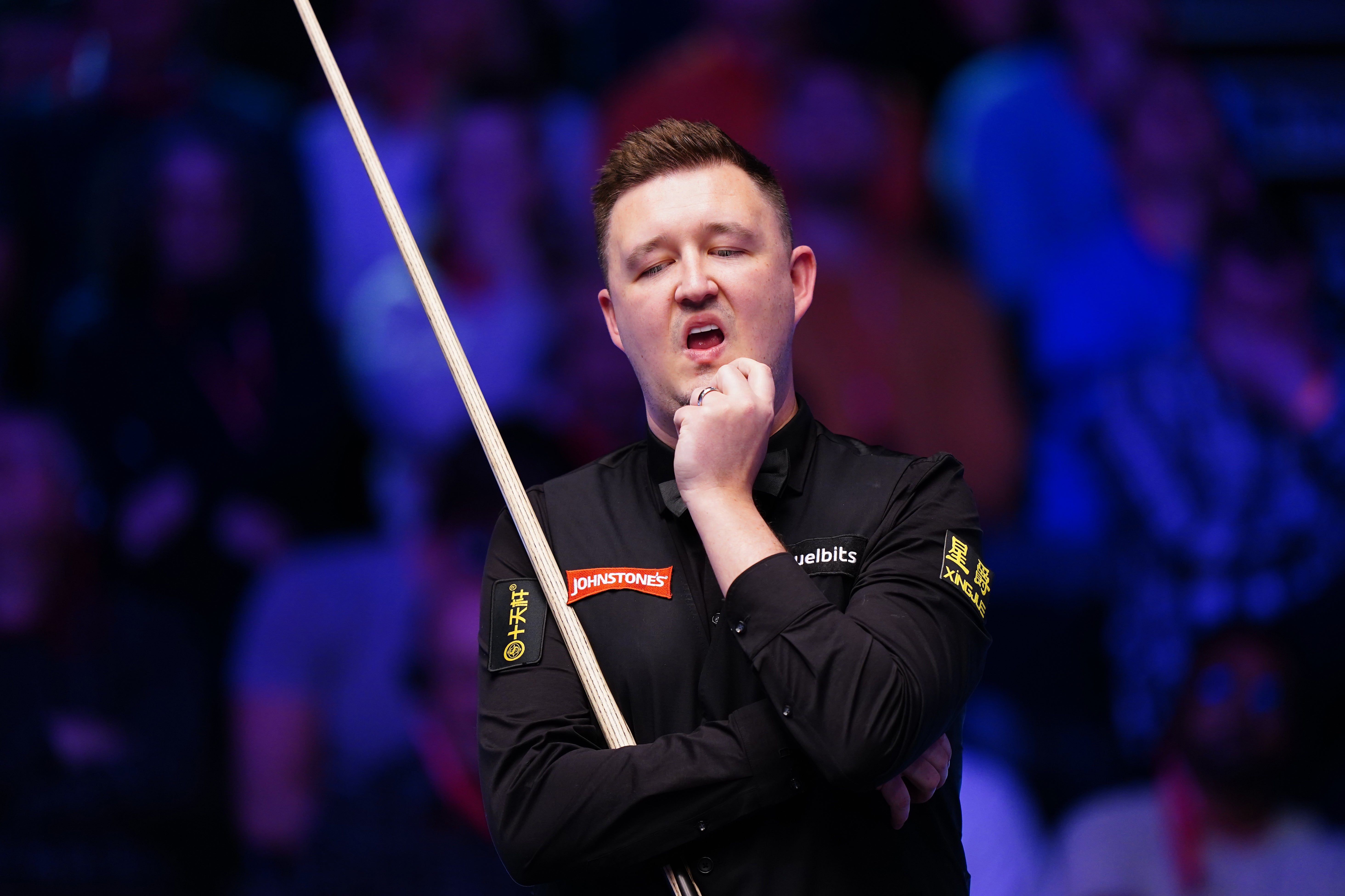 Kyren Wilson was unimpressed with Shaun Murphy’s behaviour between the two sessions of the Masters final