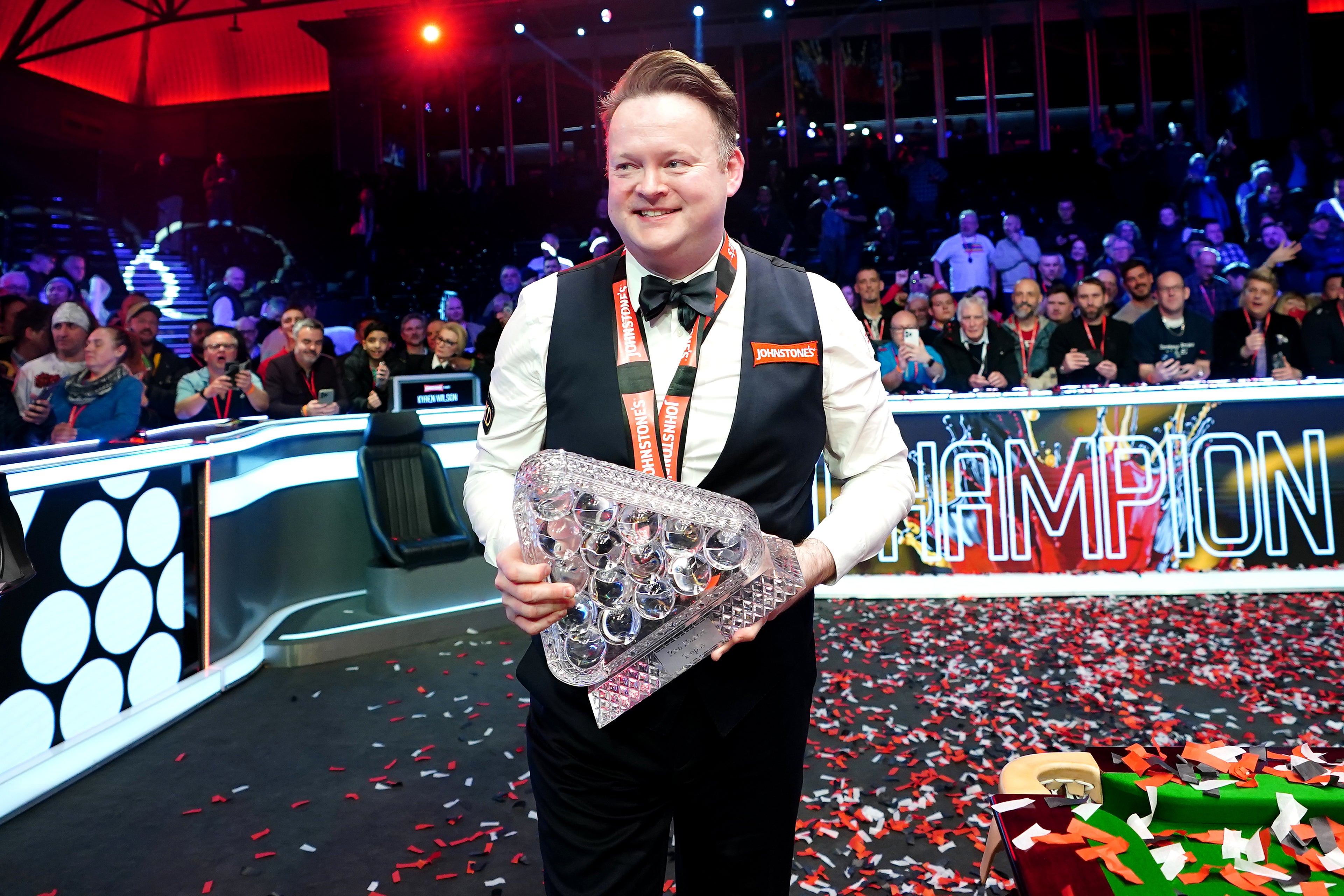 Murphy went on to win the Masters final after the alleged incident