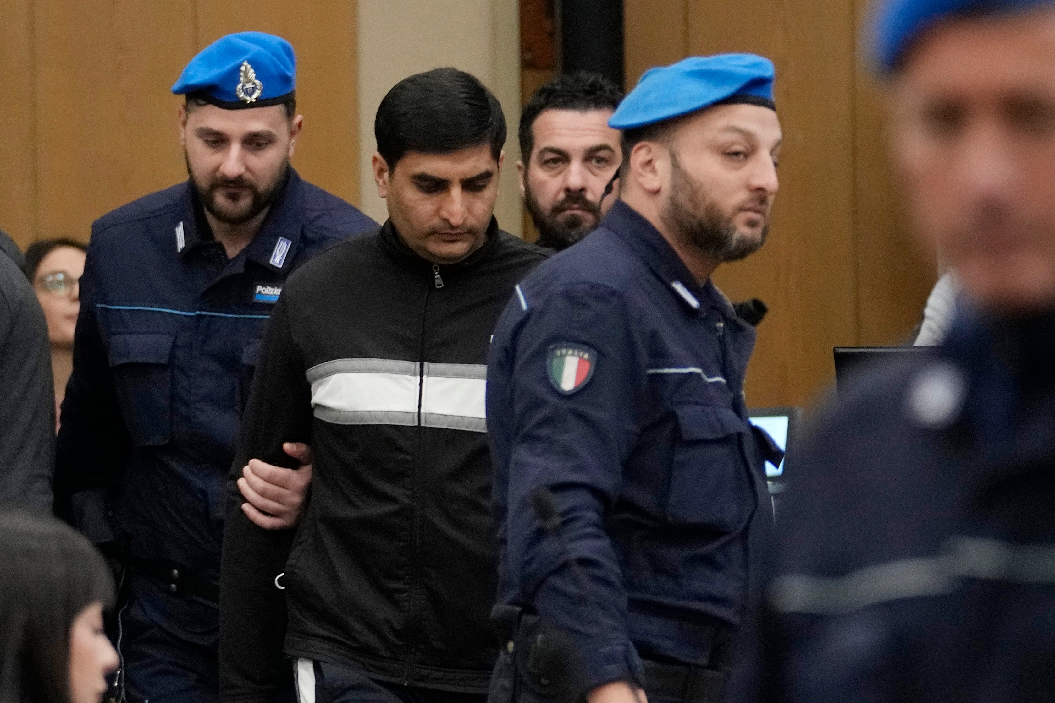 Nomanoulaq Nomanoulaq arrives at a hearing of the trial for the alleged murder of his cousin