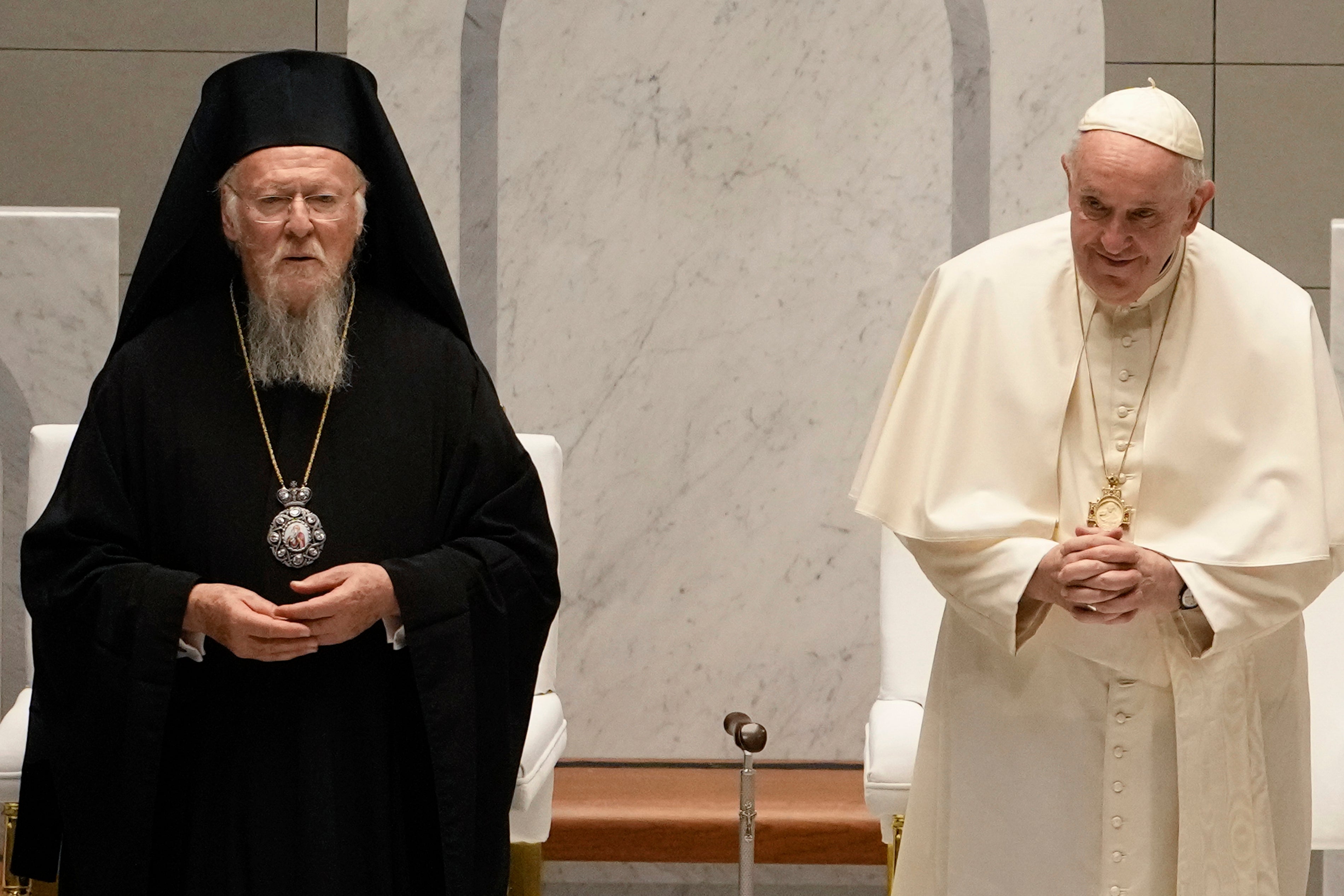 Pope Francis and Ecumenical Patriarch Bartholomew