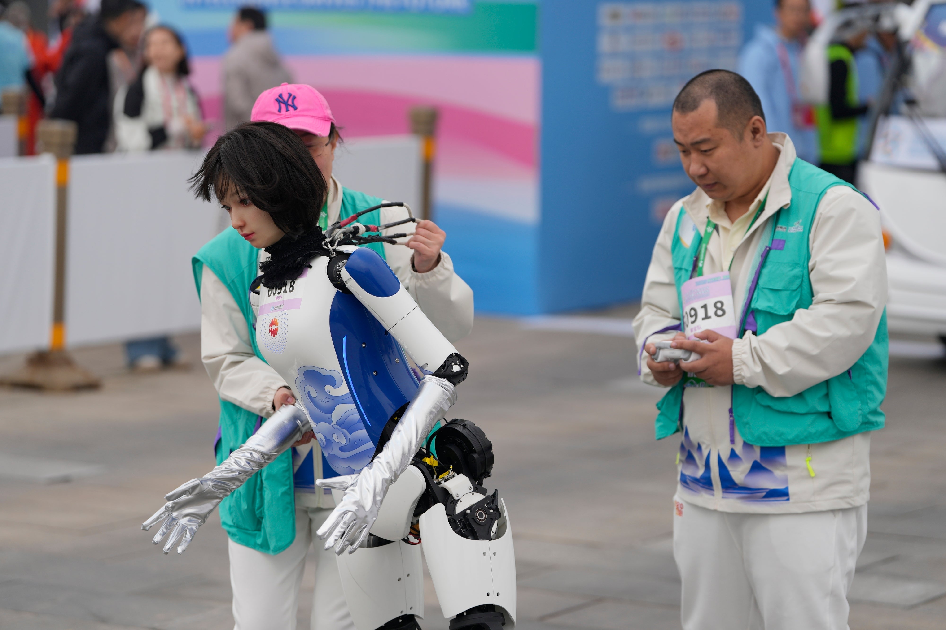 Humanoid Robot Half-Marathon