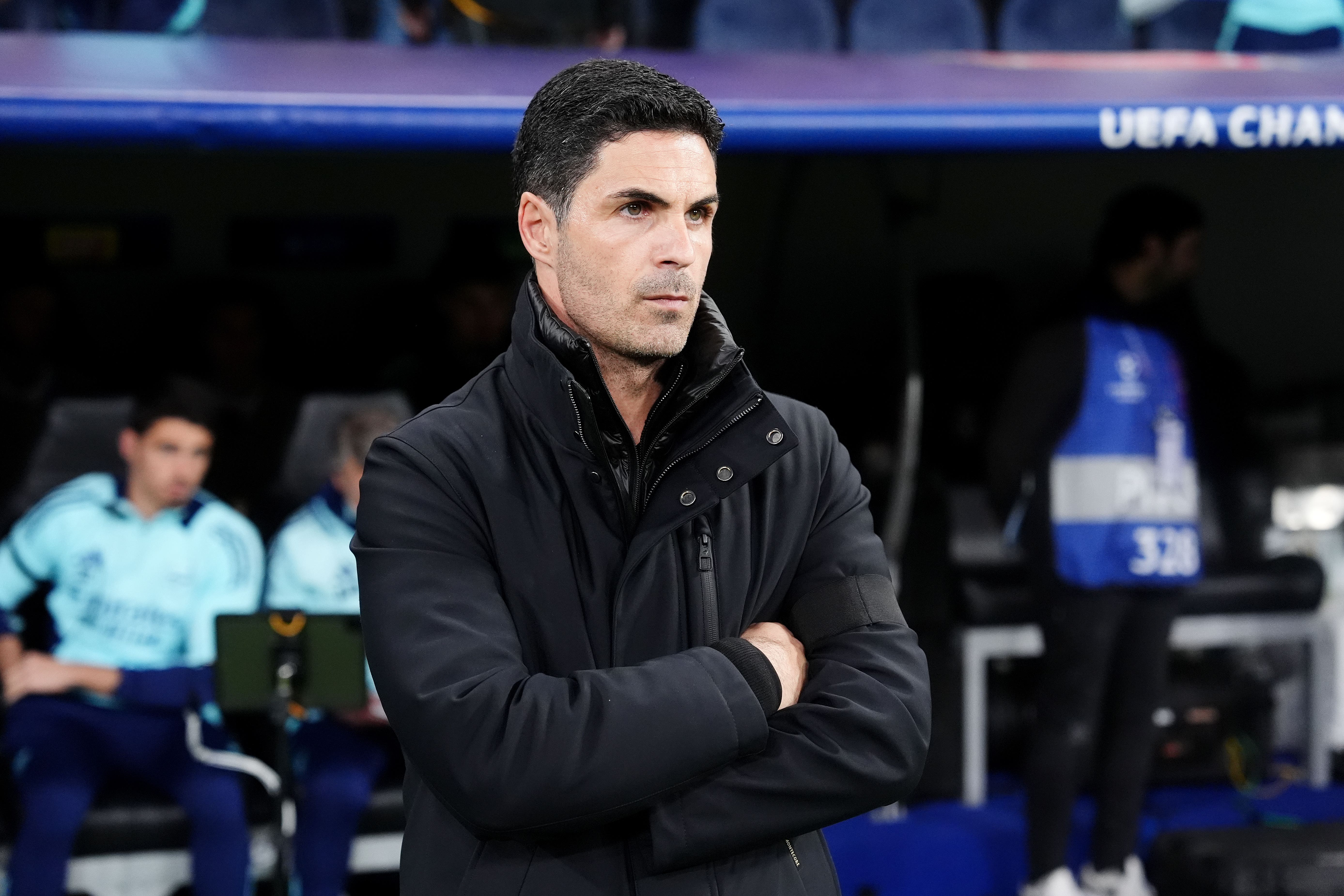 Arsenal manager Mikel Arteta (Adam Davy/PA)