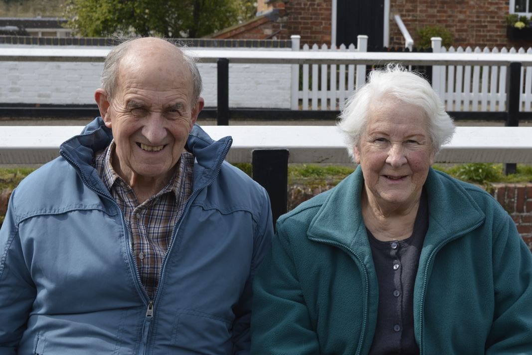 Stan Rickman, 91, and Roma Rickman, 88, were found dead following a blaze at their home