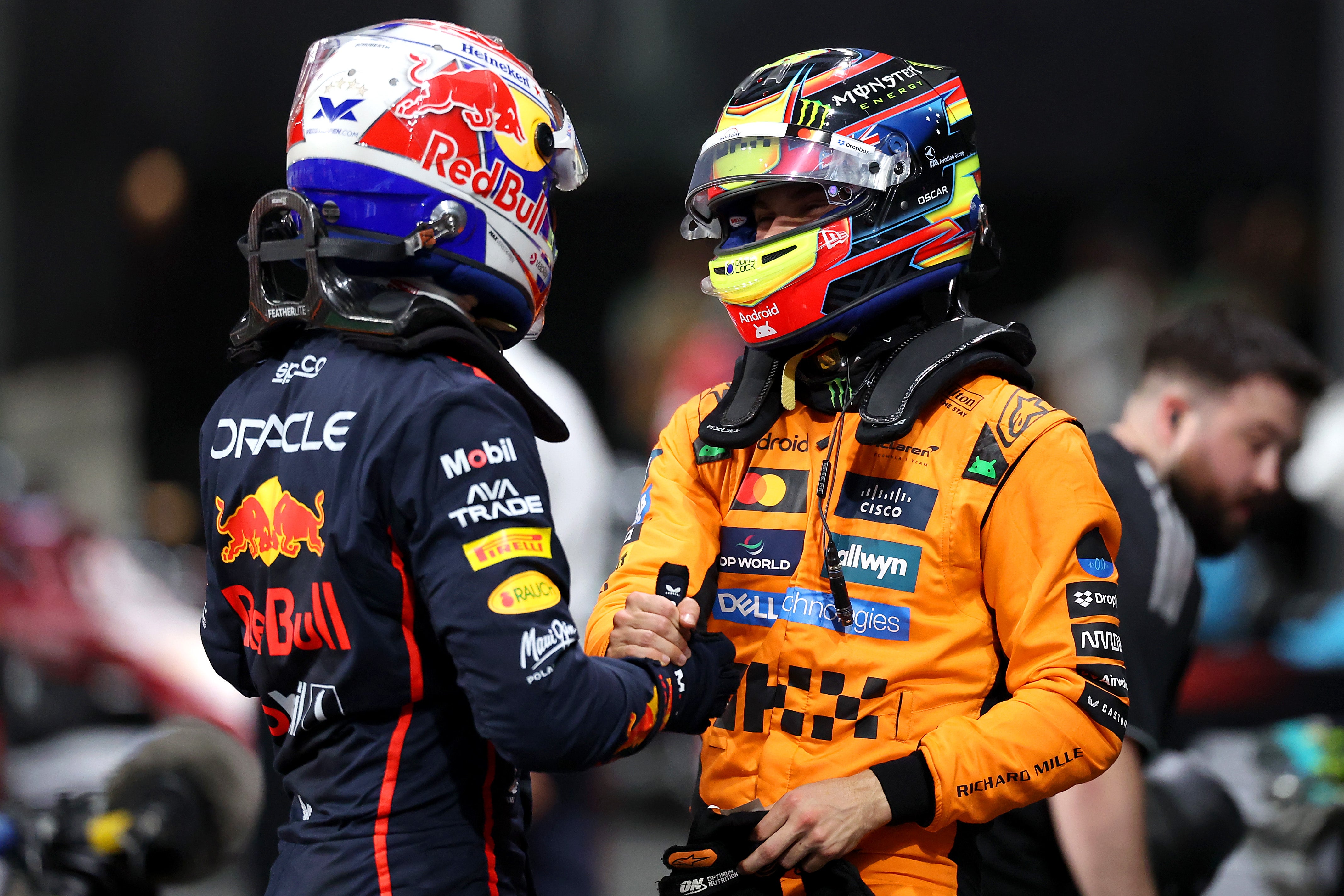 Max Verstappen took pole position for the Saudi Arabian GP