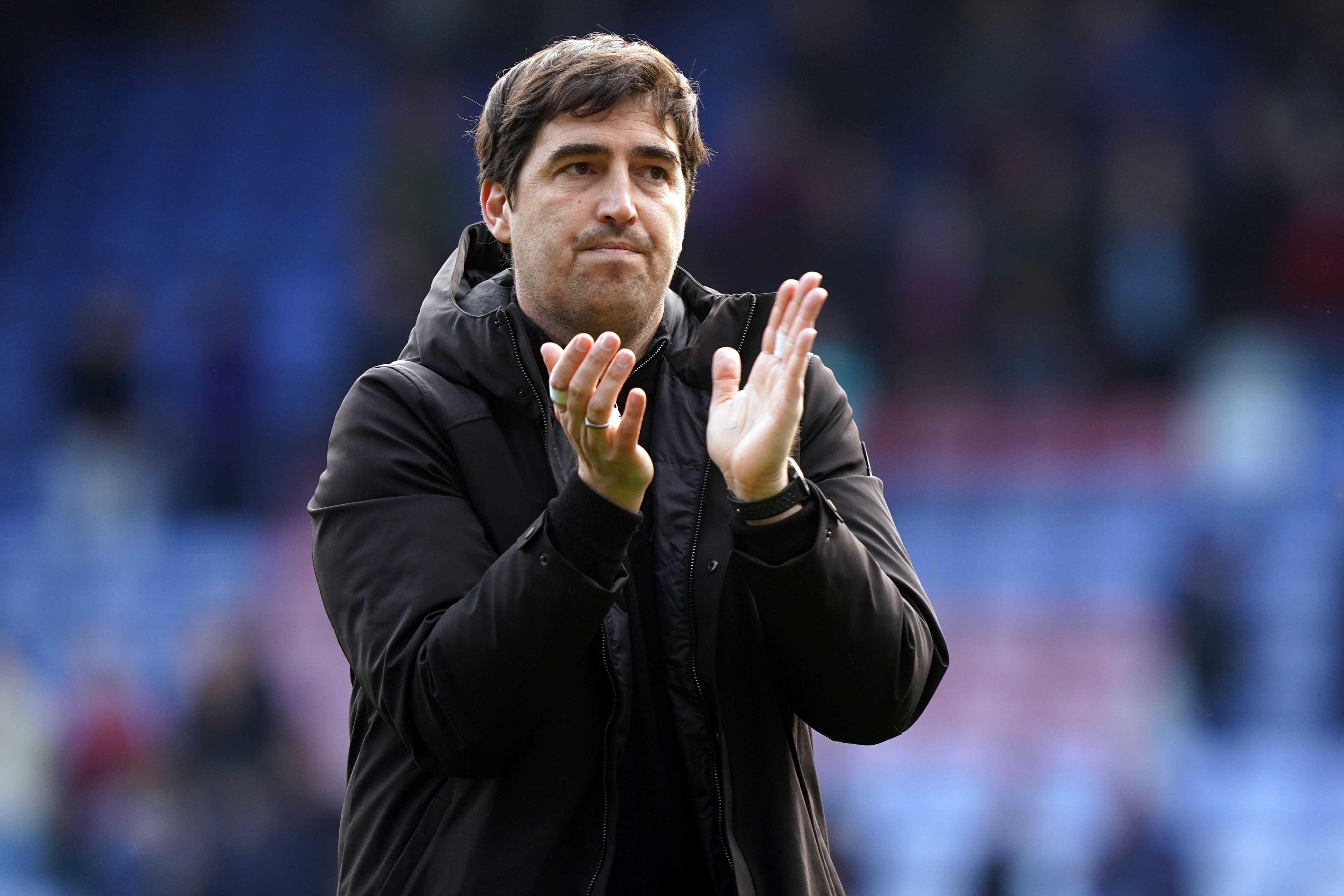 Andoni Iraola was unhappy that Bournemouth could not capitalise at Crystal Palace (Jonathan Brady/PA)