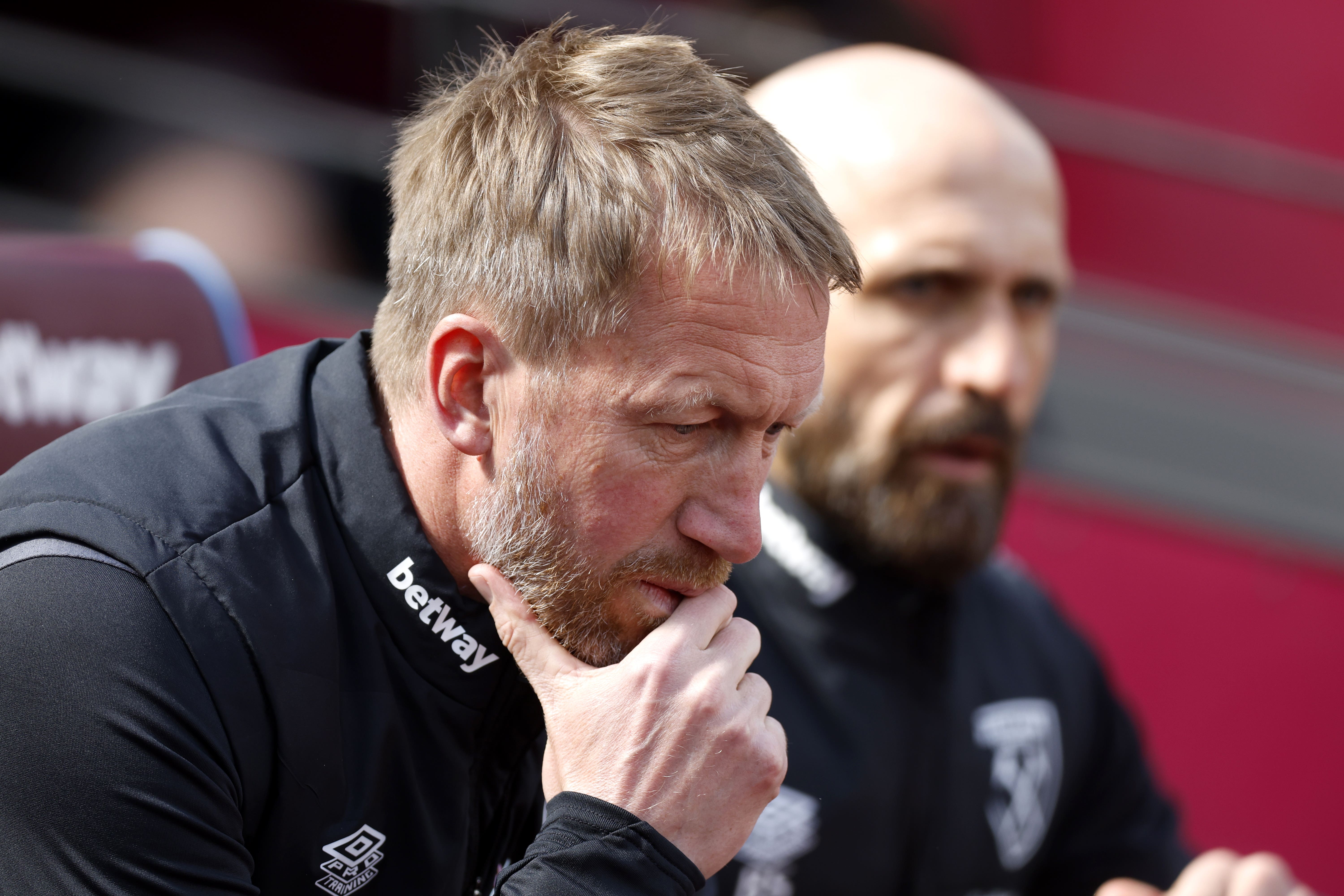 Graham Potter wants an overhaul of his squad (Nigel French/PA)