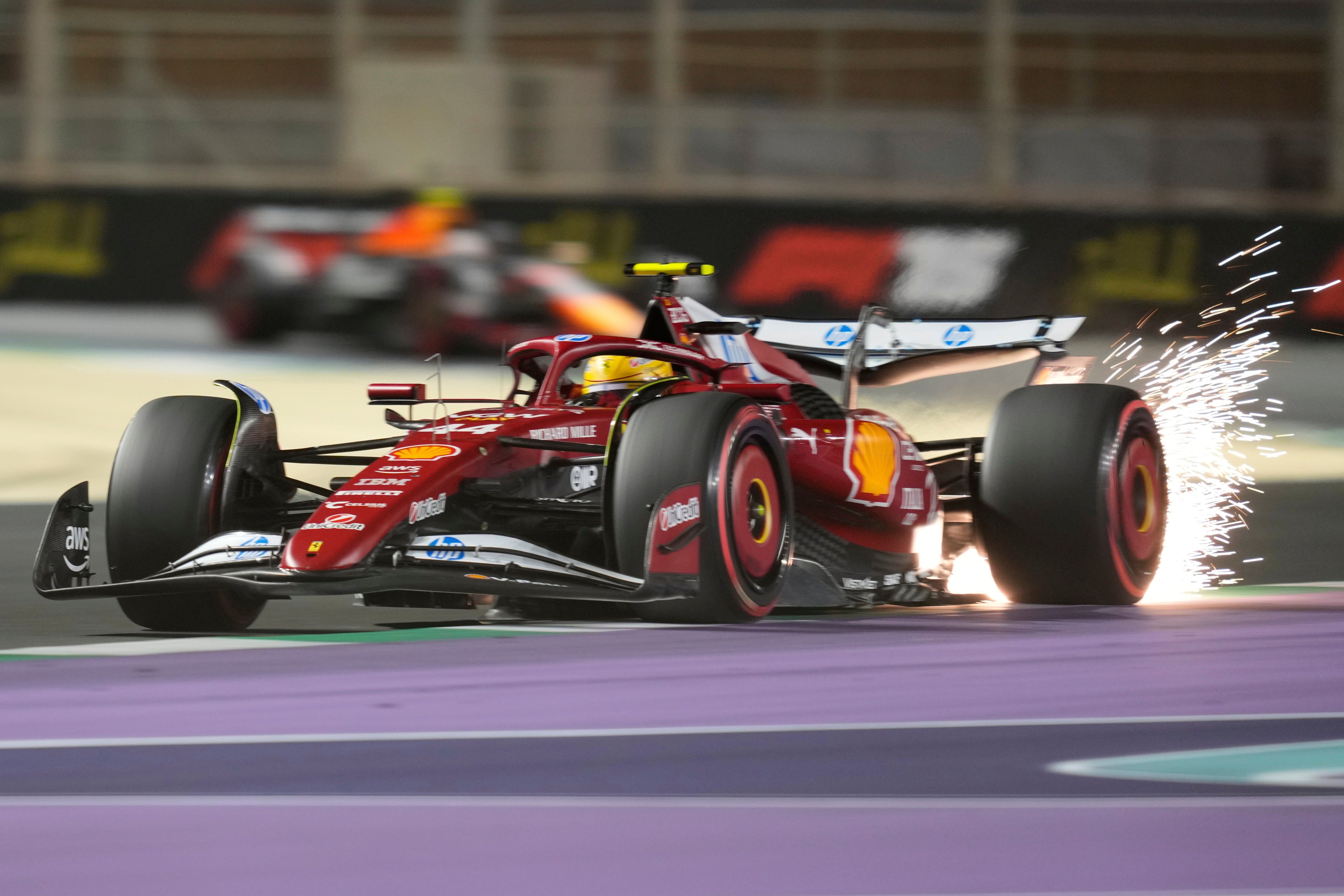 Lewis Hamilton managed only seventh