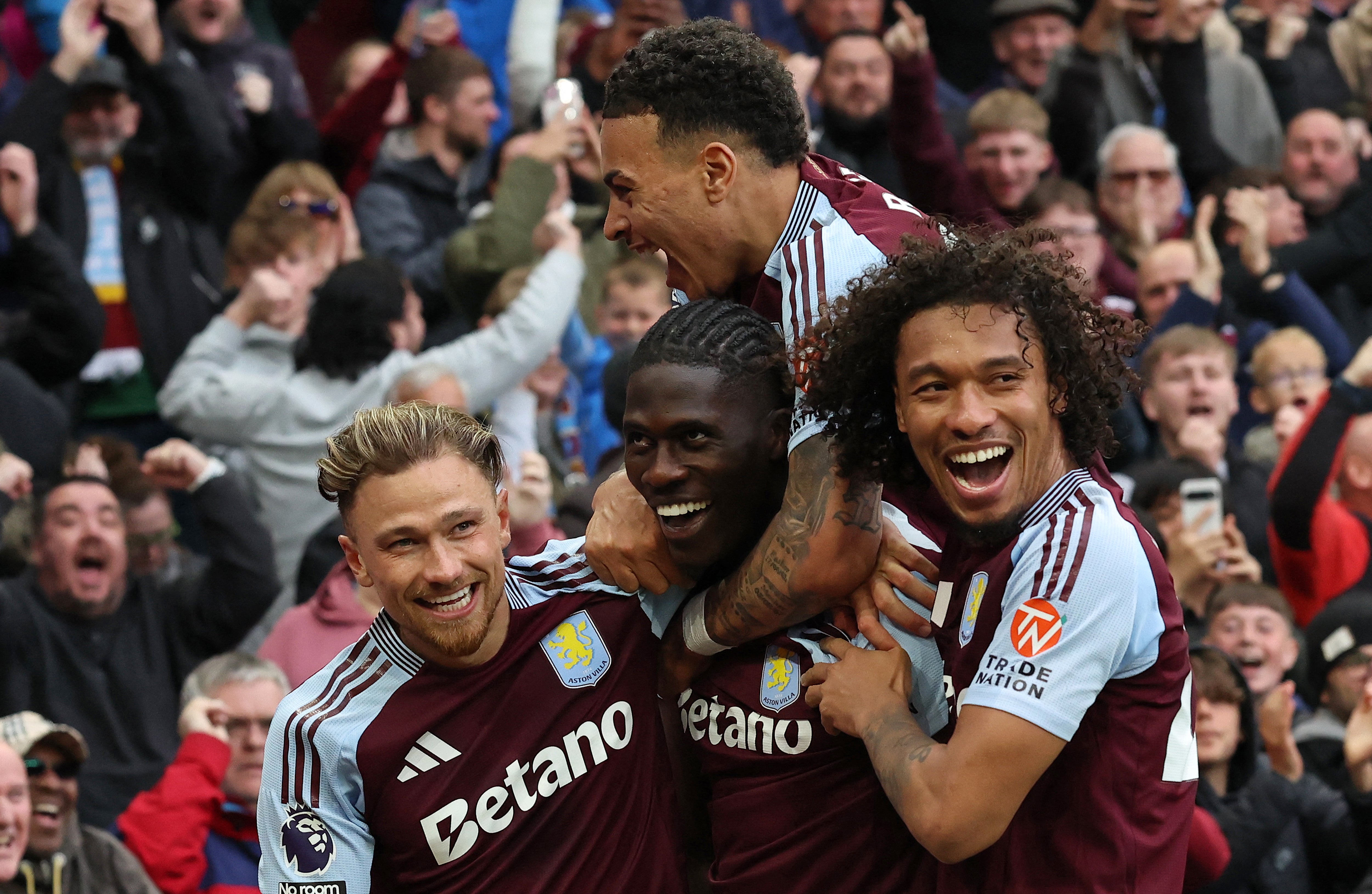 Aston Villa brushed aside Newcastle at Villa Park