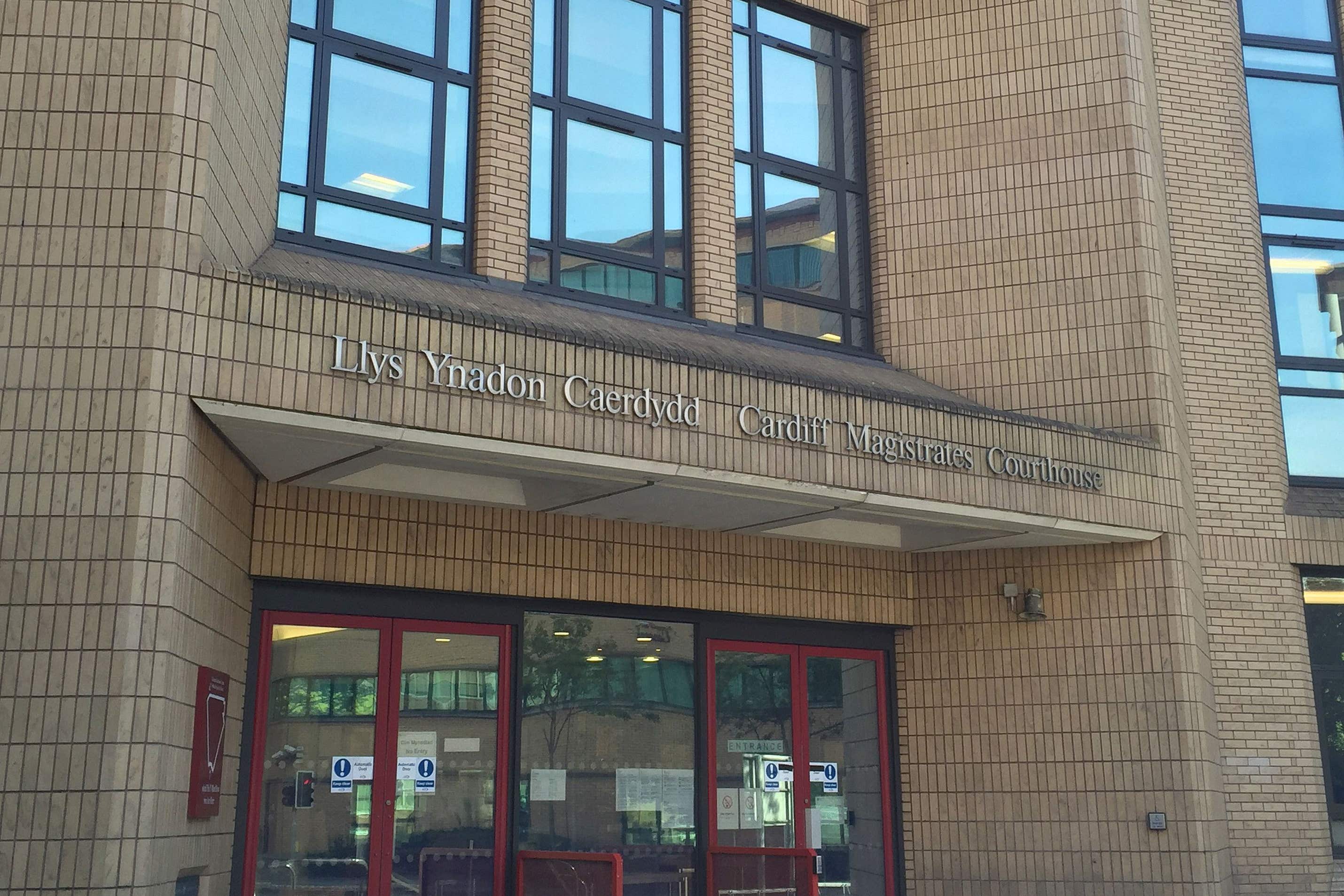A man and a woman have appeared at Cardiff Magistrates’ Court where they were remanded in custody (Benjamin Wright/PA)