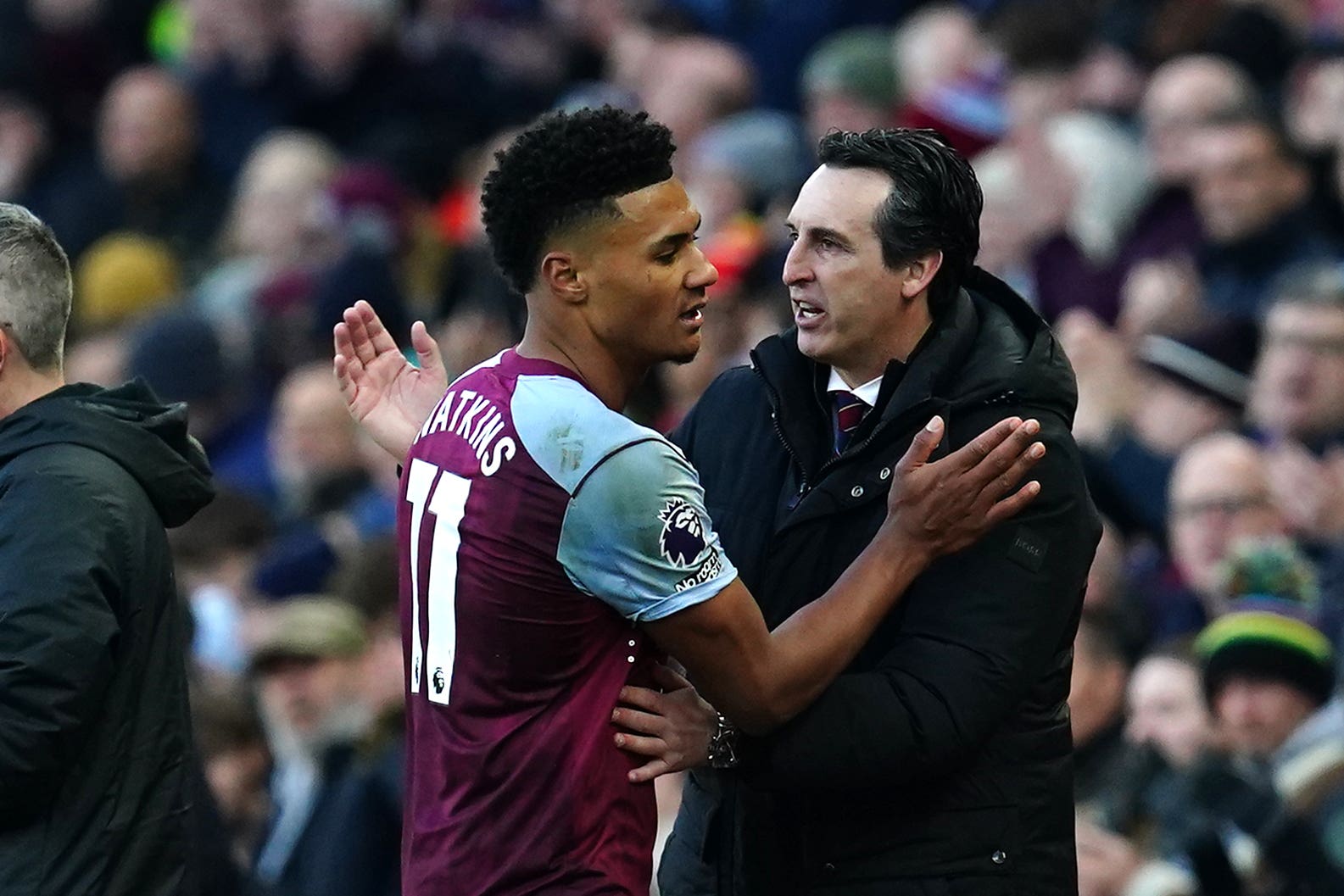 Ollie Watkins believes Unai Emery is happy with him being angry at being left out of the team