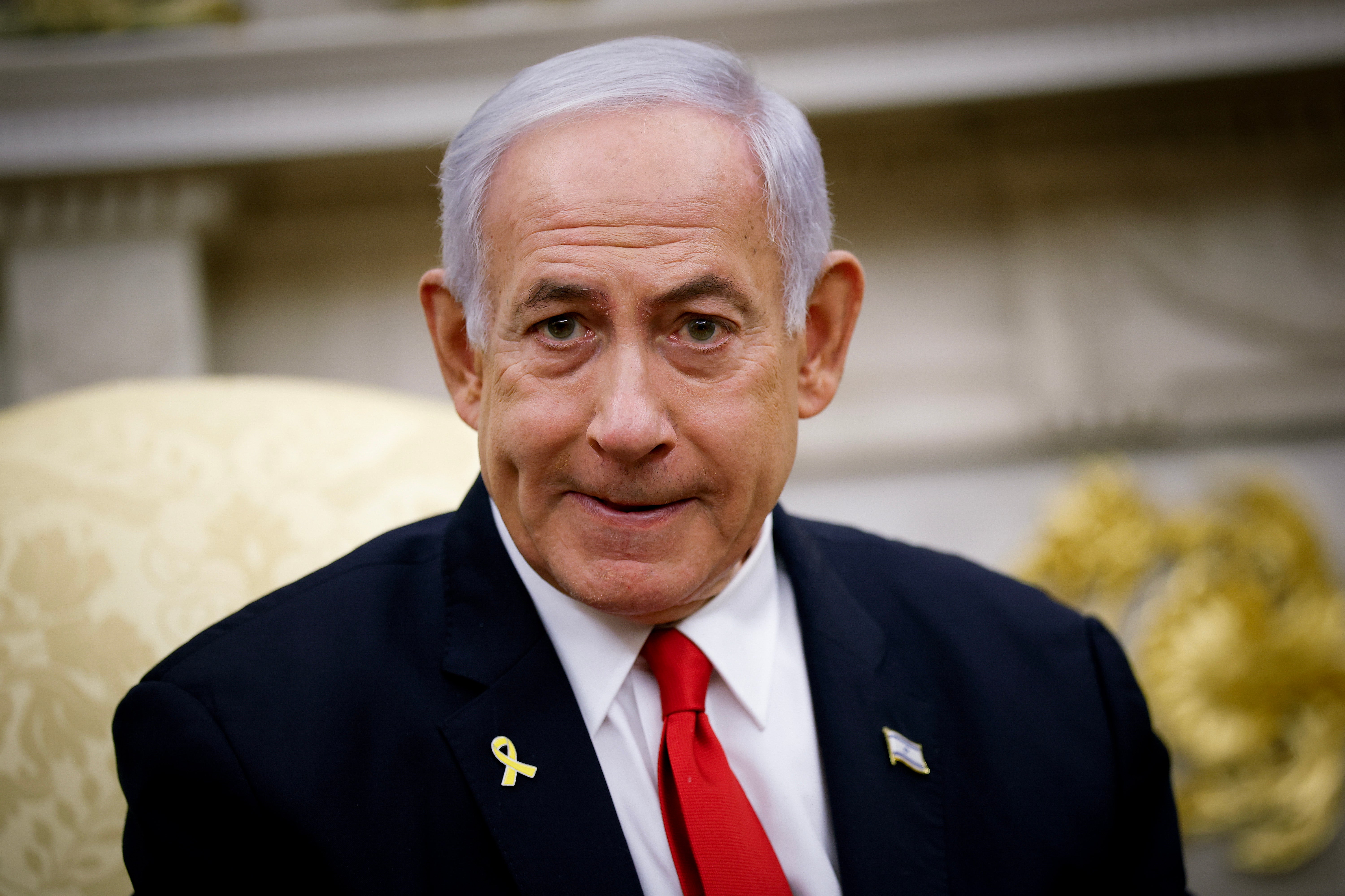 Benjamin Netanyahu, Israel’s prime minister, on a visit to the White House earlier this month