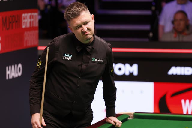 Kyren Wilson will not retain his title (Richard Sellers/PA)