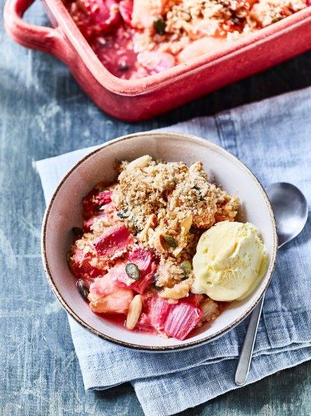 Comfort food with a conscience – sweet, tart and sneakily full of fibre
