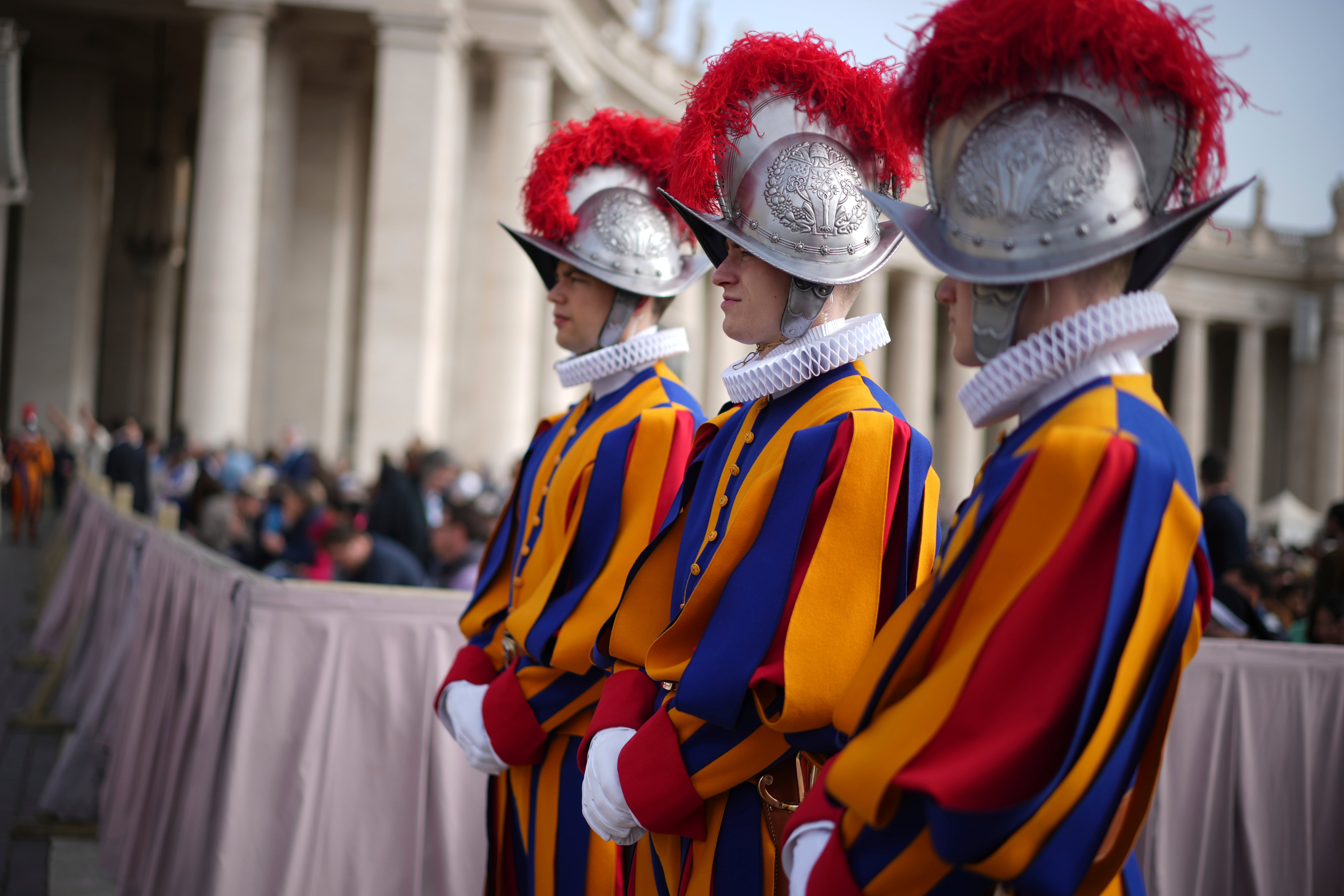 Swiss Guards will boost security