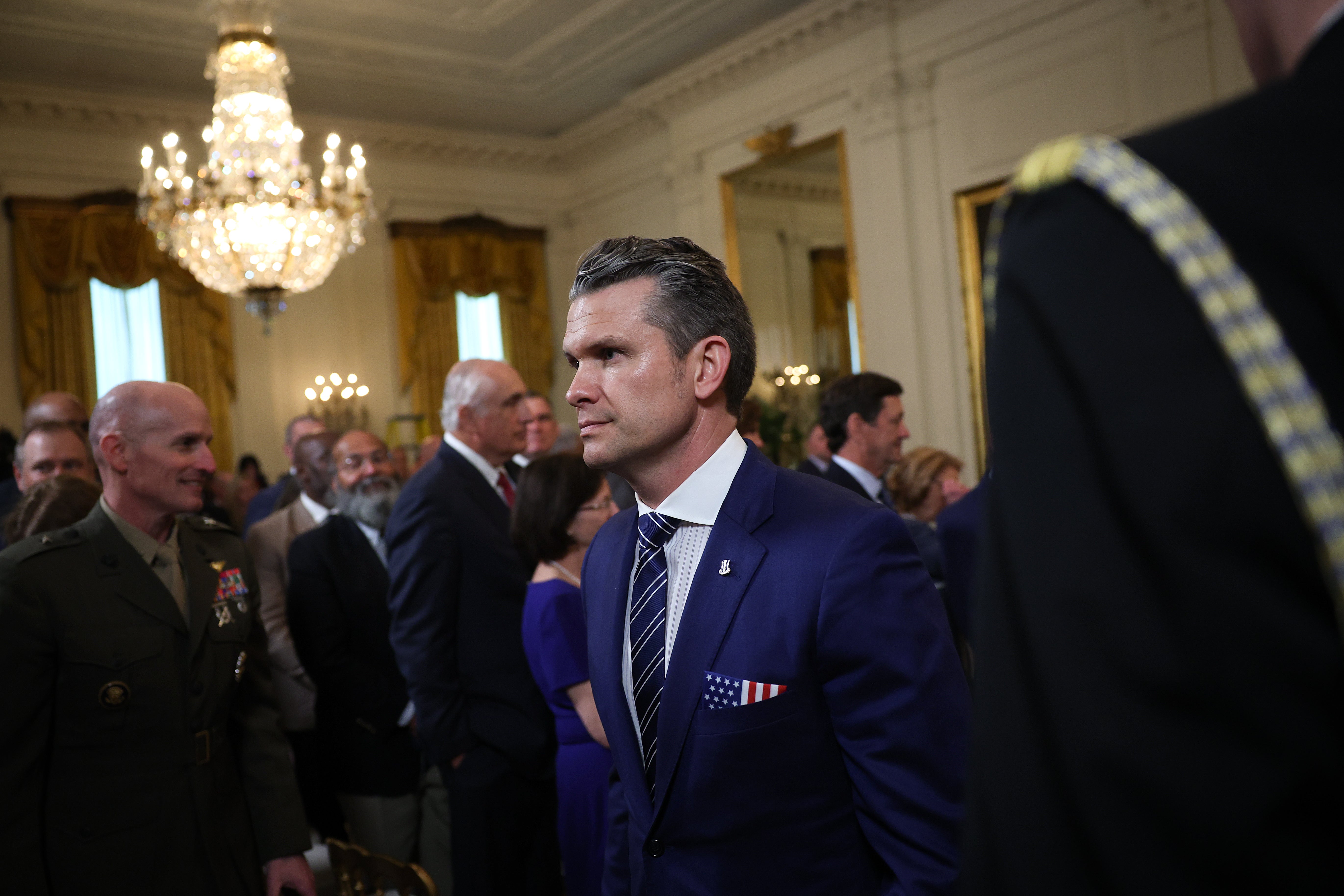 Secretary of Defense Pete Hegseth ordered the Naval Academy to review its collection of books at the Nimitz Library to ensure that it complies with President Donald Trump’s executive order