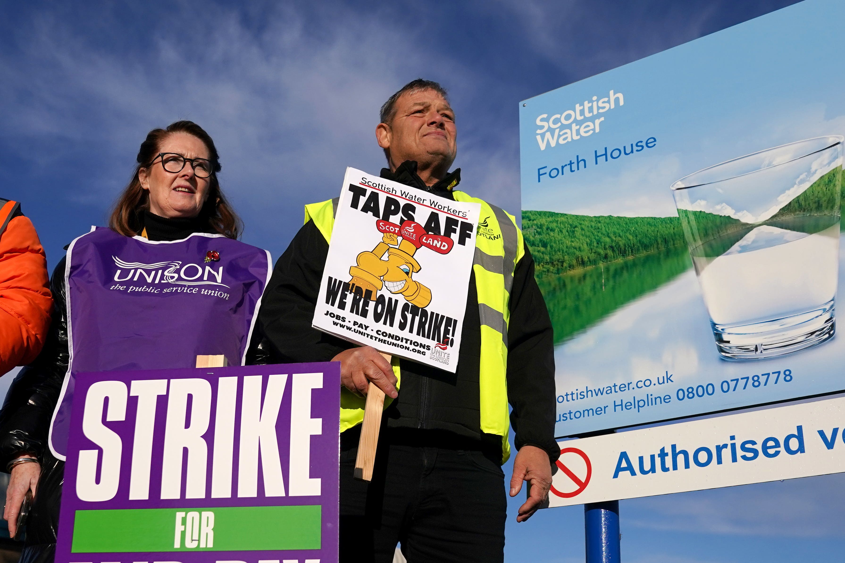 Workers will walk out across Tuesday and Wednesday (Andrew Milligan/PA)