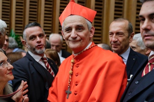 Cardinal Zuppi, pictured in 2019