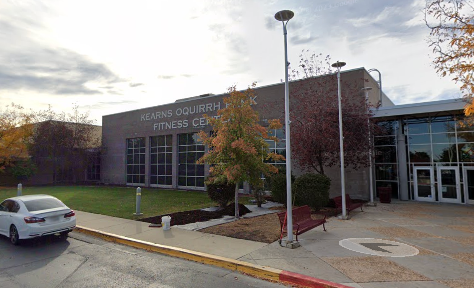 Authorities believe the alleged abuse took place at Bates’ residence in Kearns and at the Kearns Oquirrh Park Fitness Centre swimming pool (pictured)