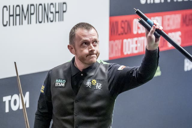 Mark Allen completed a 10-6 win over China’s Fan Zhengyi (Danny Lawson/PA)