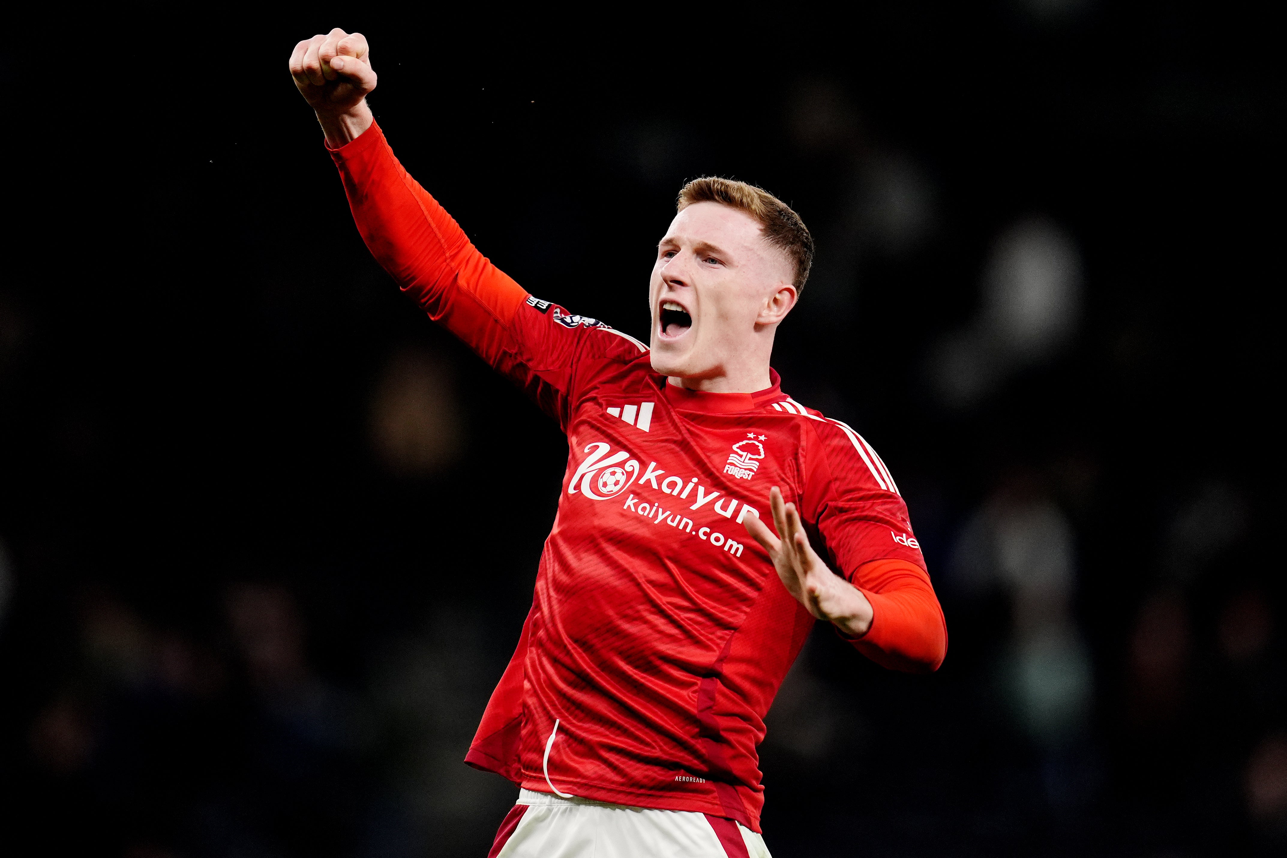 Elliot Anderson put Forest in front (John Walton/PA).