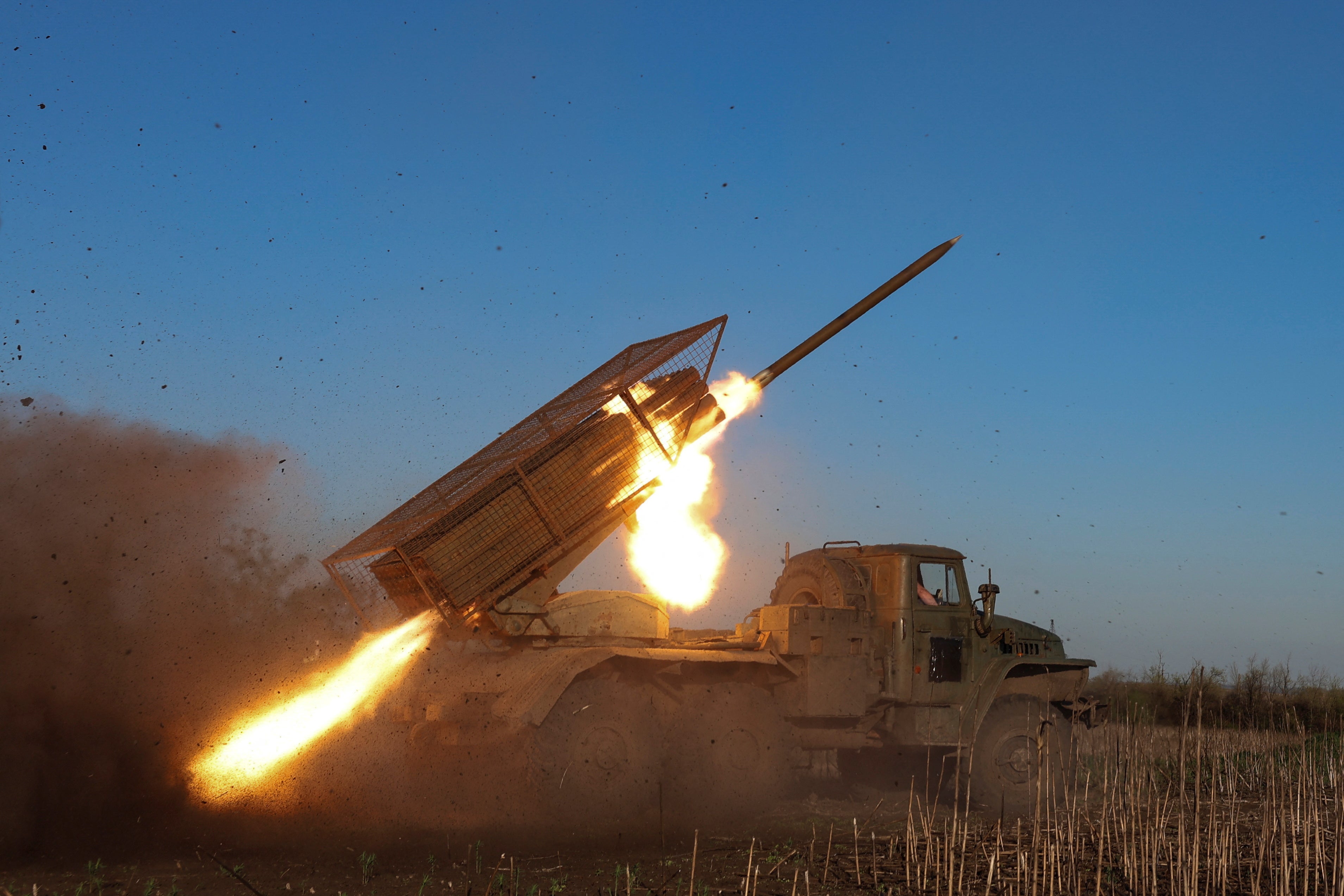 Ukraine-Russia war latest: Putin bombards Ukraine with huge air raid moments after Easter truce expires