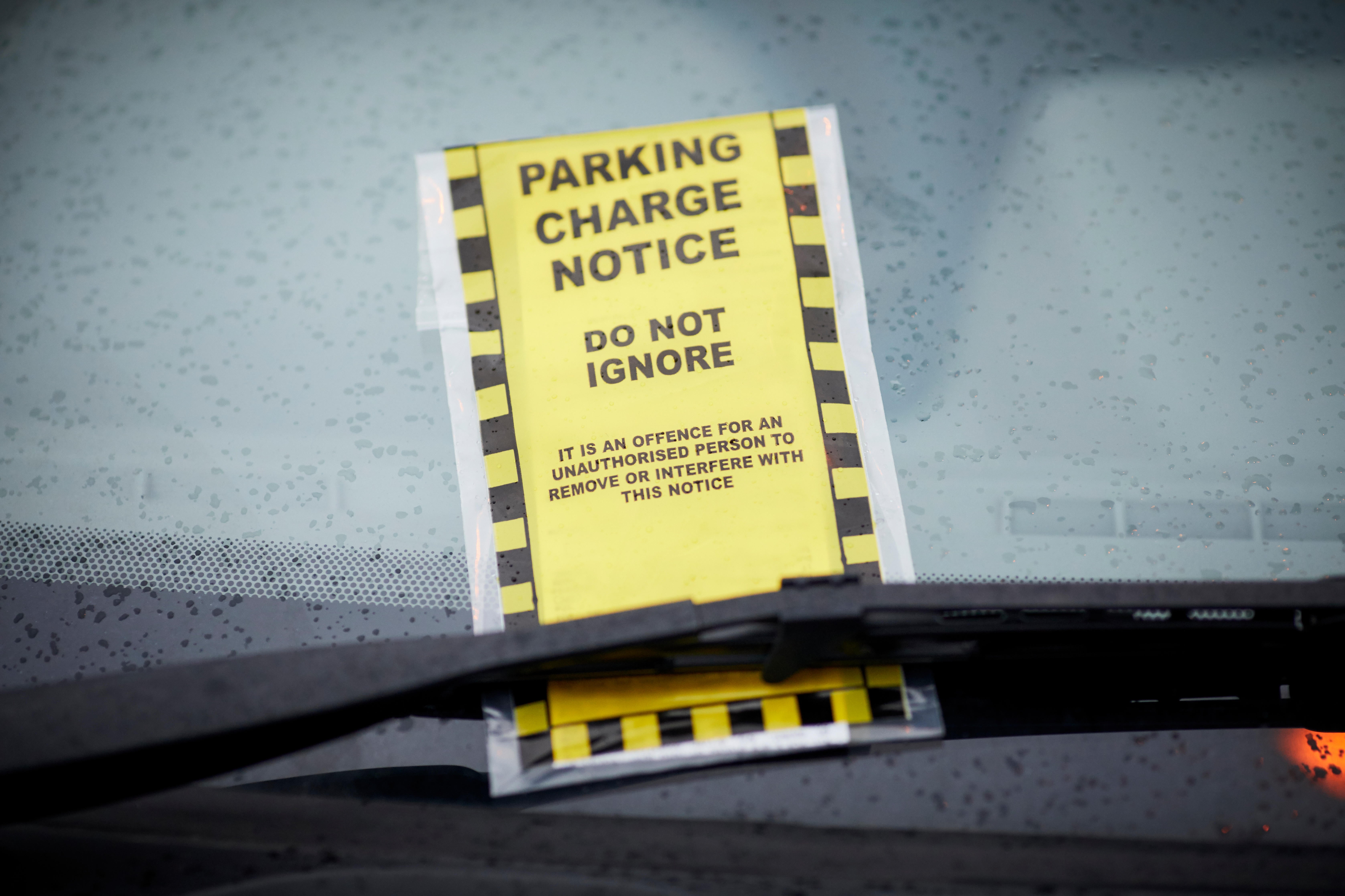 Private companies send an average of more than 41,000 parking tickets to drivers in Britain every day